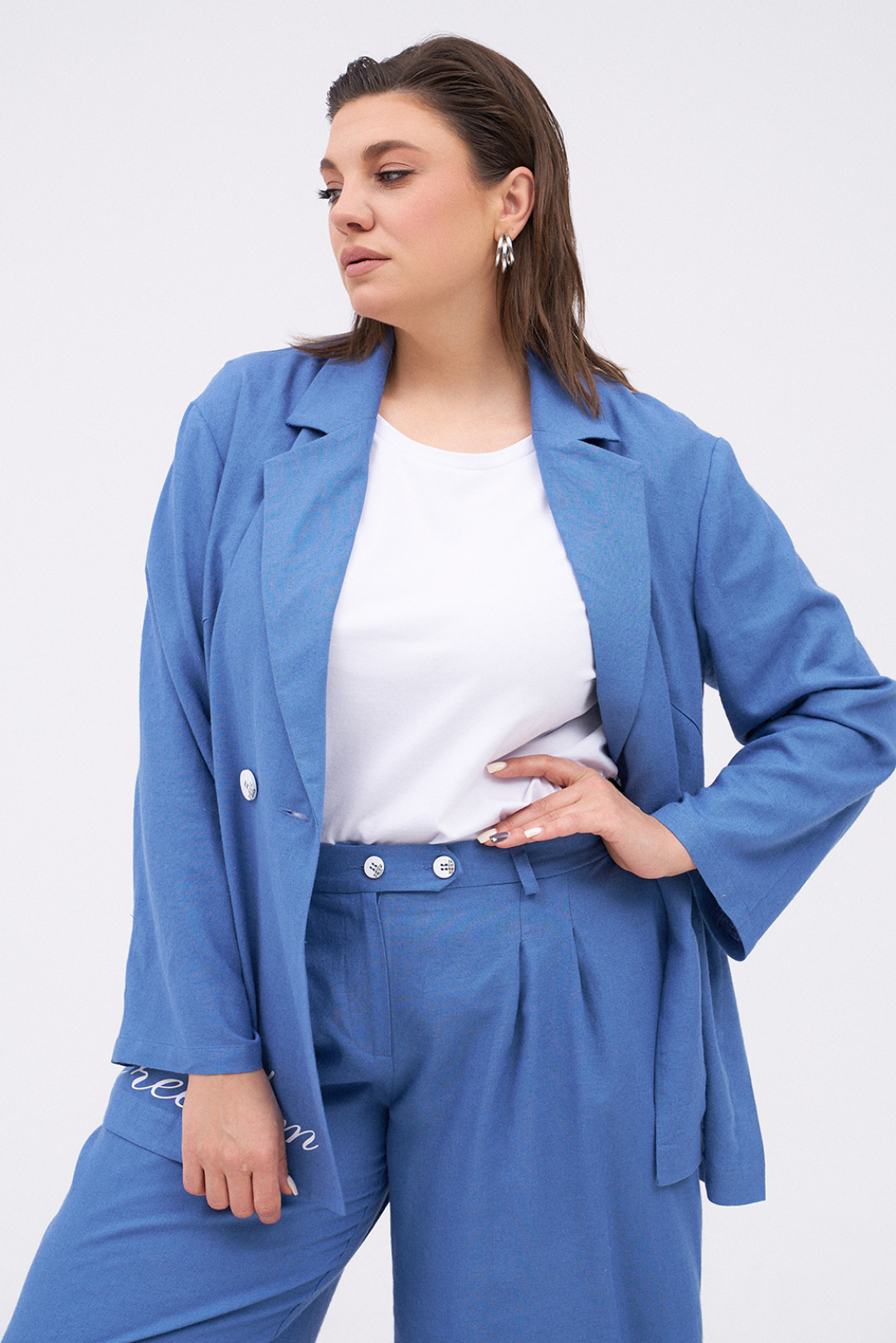 Костюм KaVari 8032.2 голубой - фото 5