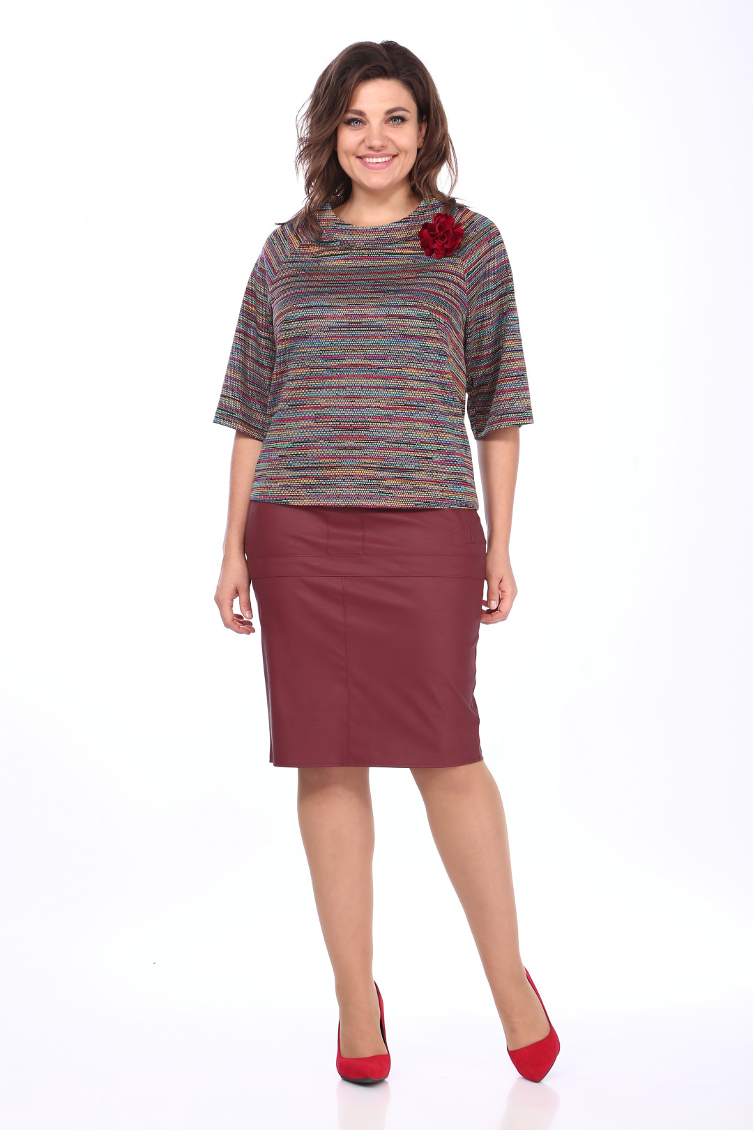 Костюм KLEVER 298/394 бордовый+мультиколор