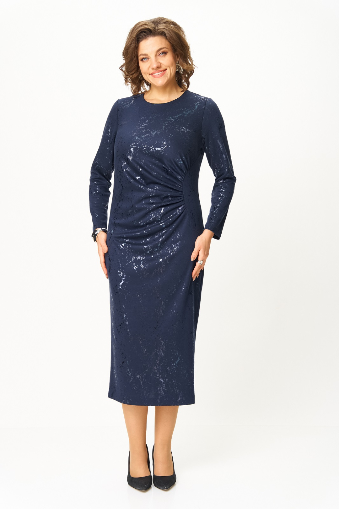 Платье Кокетка и К 1323-1 синий