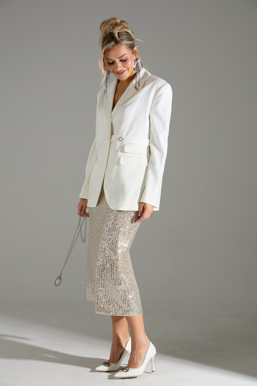 Комплект Лаборатория Моды 4243 белое золото - фото 2