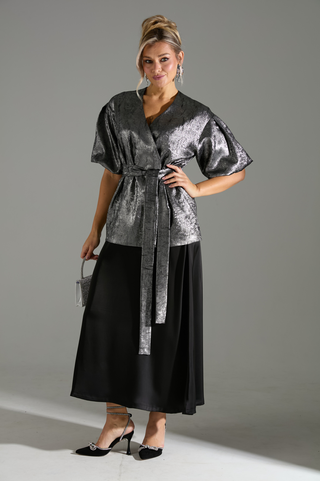 Комплект Лаборатория Моды К 1140110 серый шиммер - фото 2