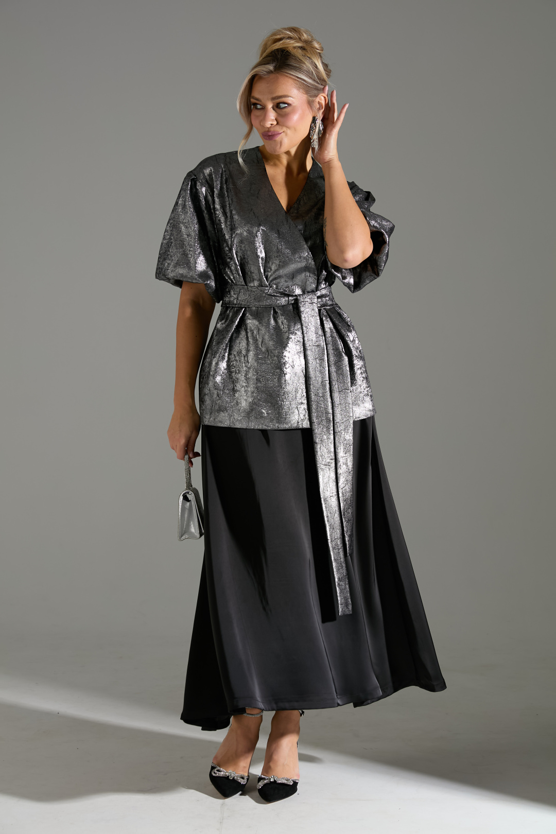 Комплект Лаборатория Моды К 1140110 серый шиммер - фото 3