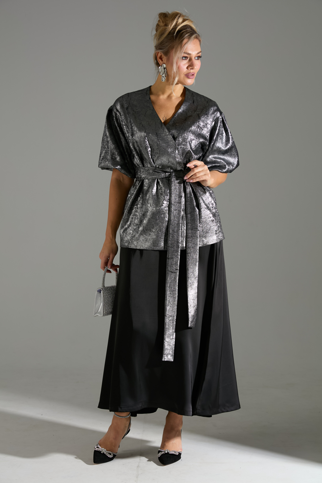 Комплект Лаборатория Моды К 1140110 серый шиммер - фото 4