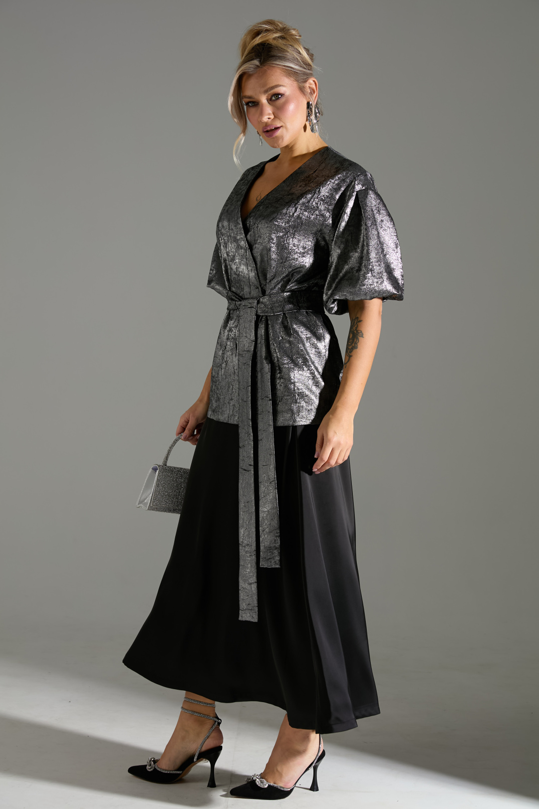 Комплект Лаборатория Моды К 1140110 серый шиммер - фото 6