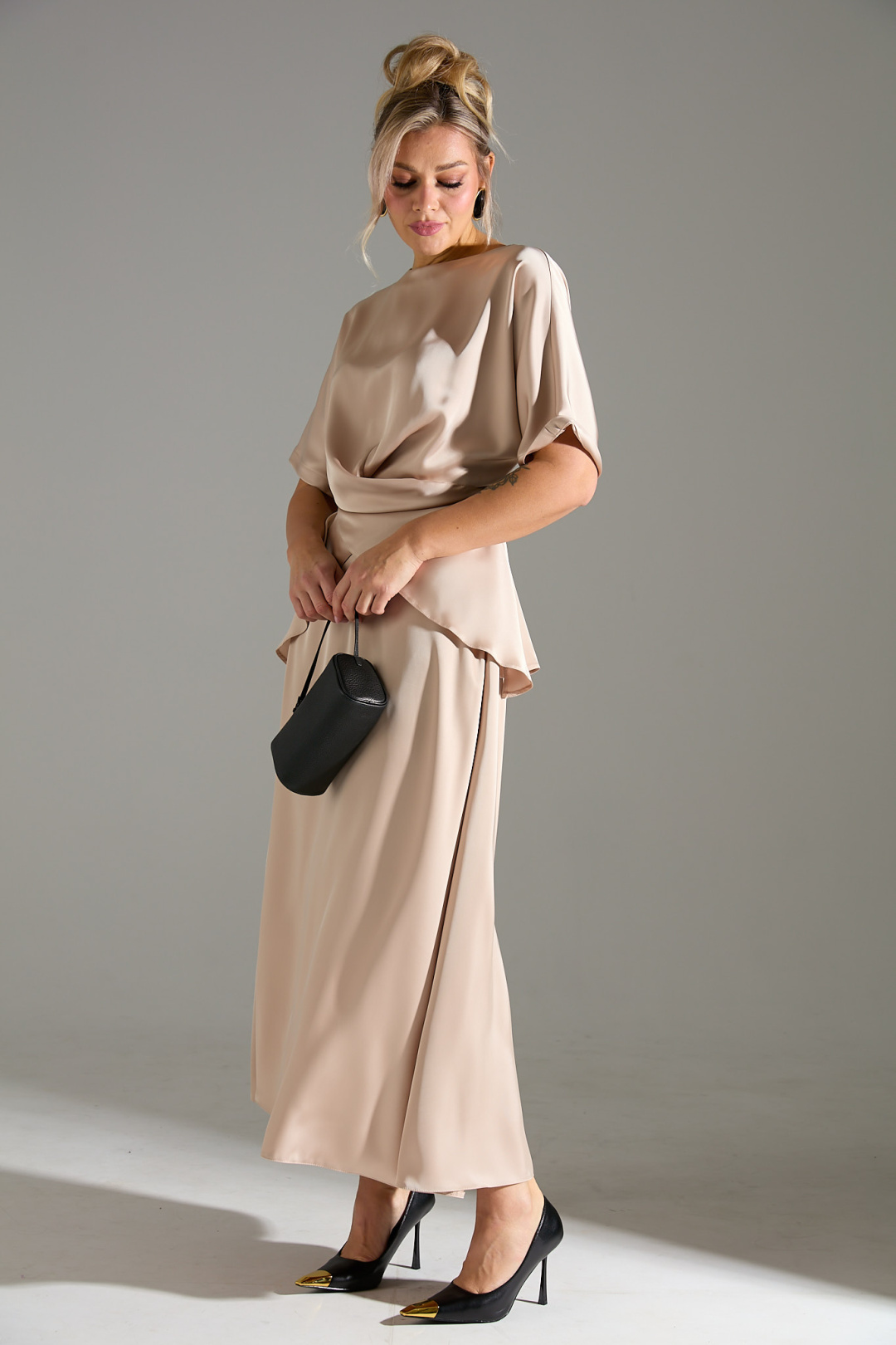 Костюм Лаборатория Моды К 1180114 золотой