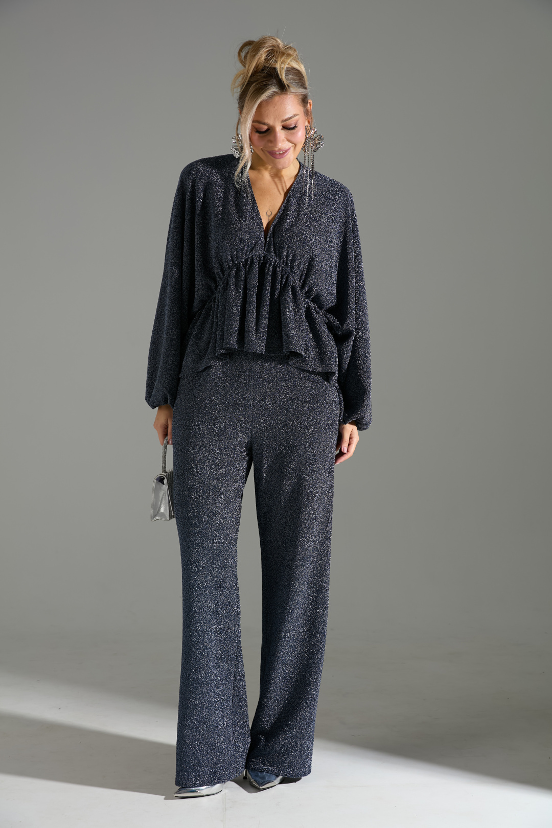 Костюм Лаборатория Моды К 4849 синий - фото 2