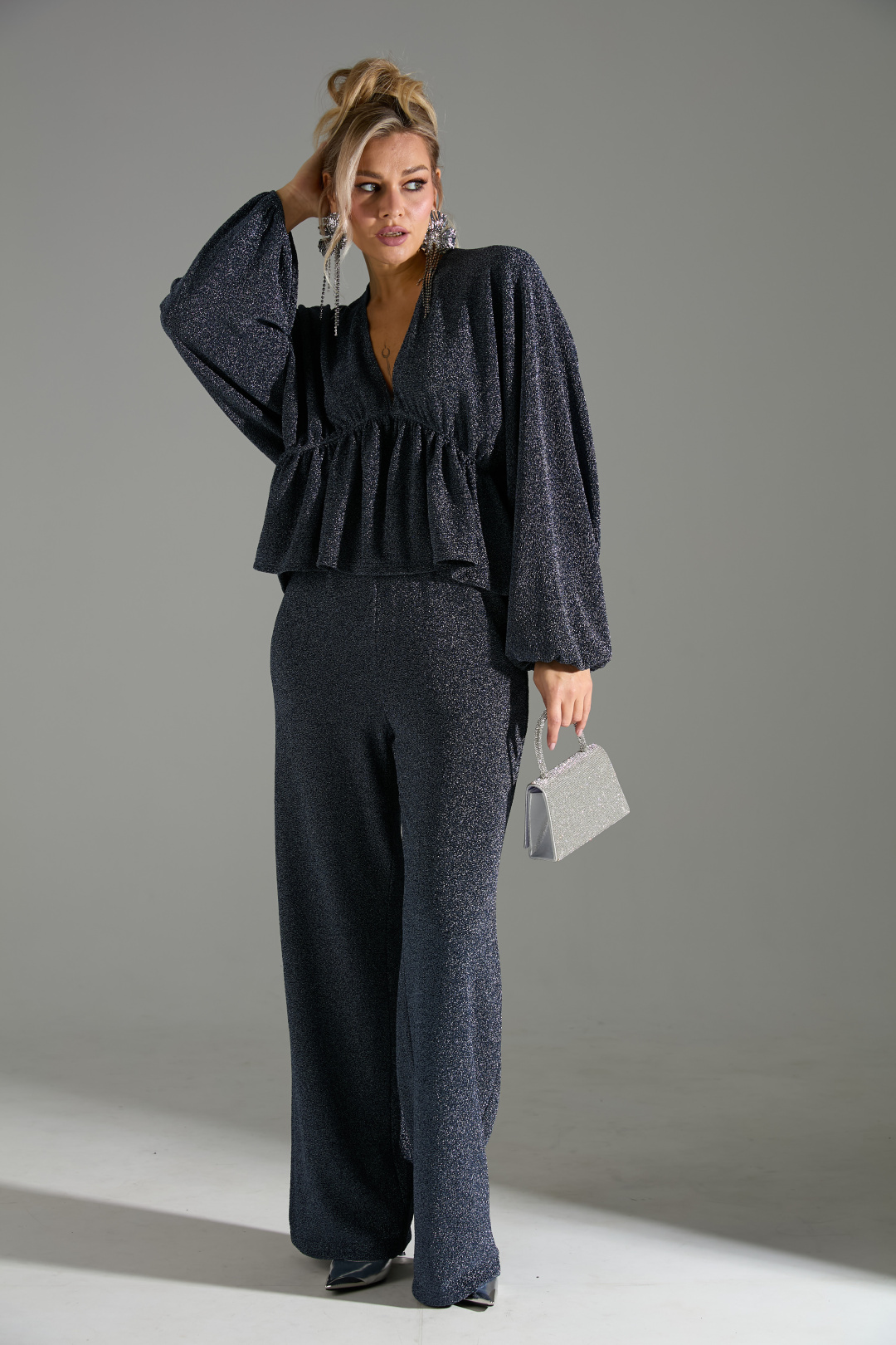 Костюм Лаборатория Моды К 4849 синий - фото 5