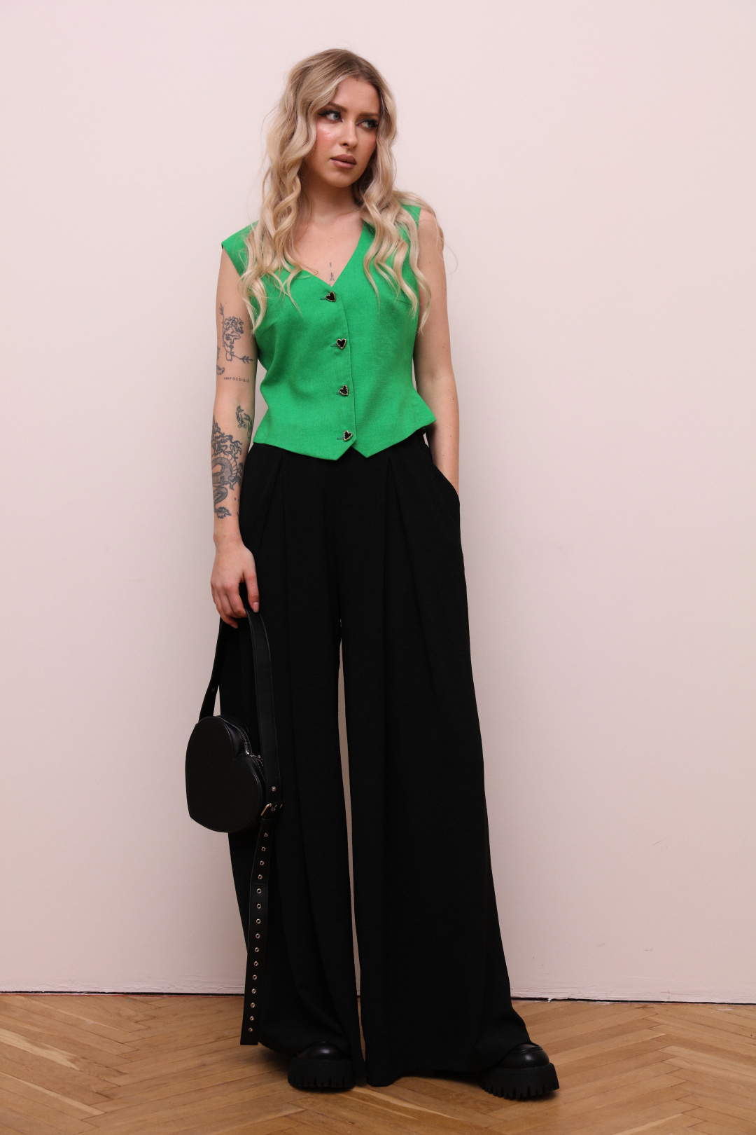 Костюм Лаборатория Моды КБ 5387 зелень - фото 1