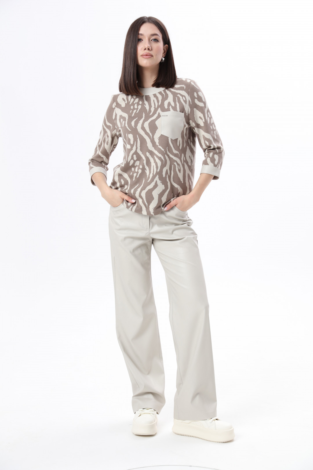 Брюки Лаборатория Моды М 1106 - фото 1