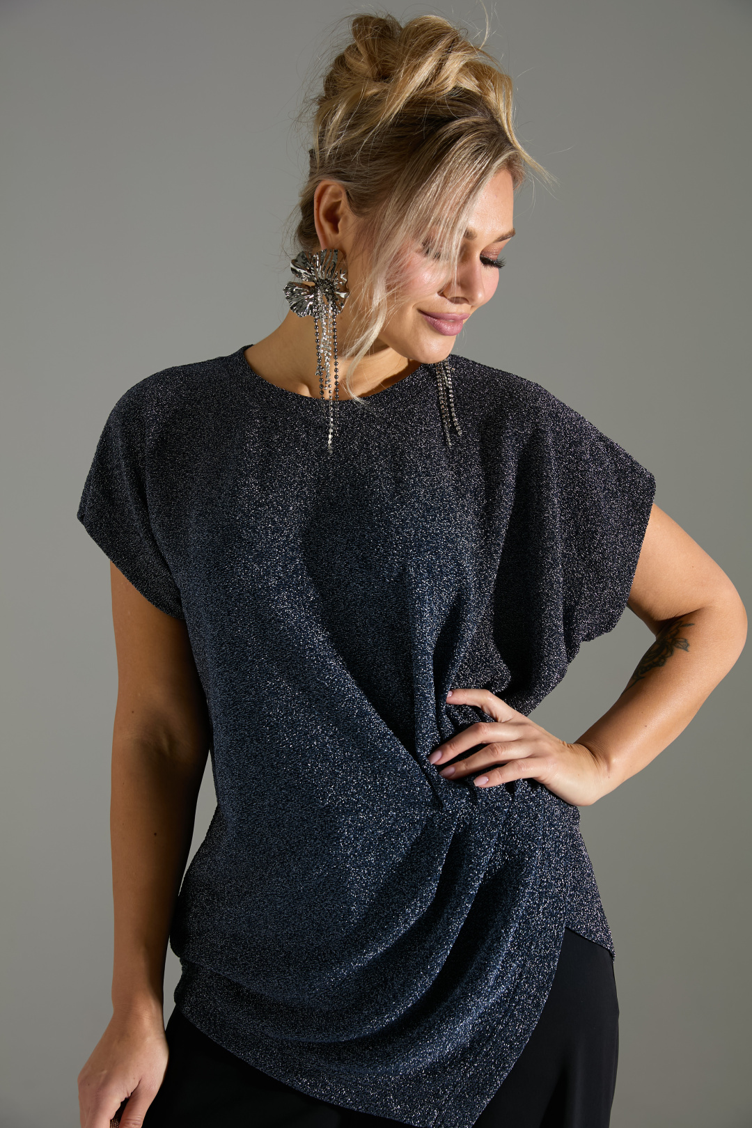 Джемпер Лаборатория Моды М 402 синий