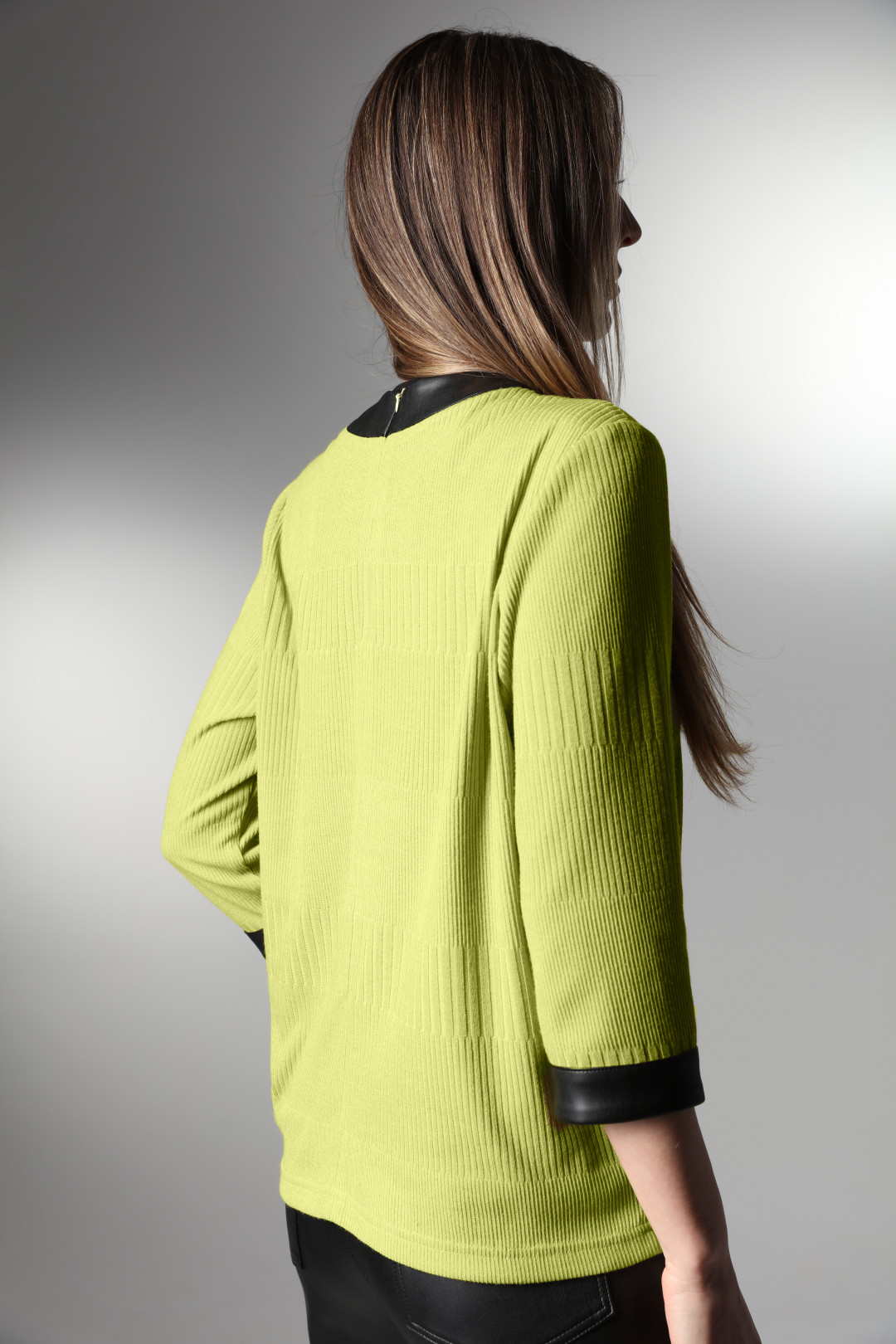 Джемпер Лаборатория Моды М 9 лайм - фото 5