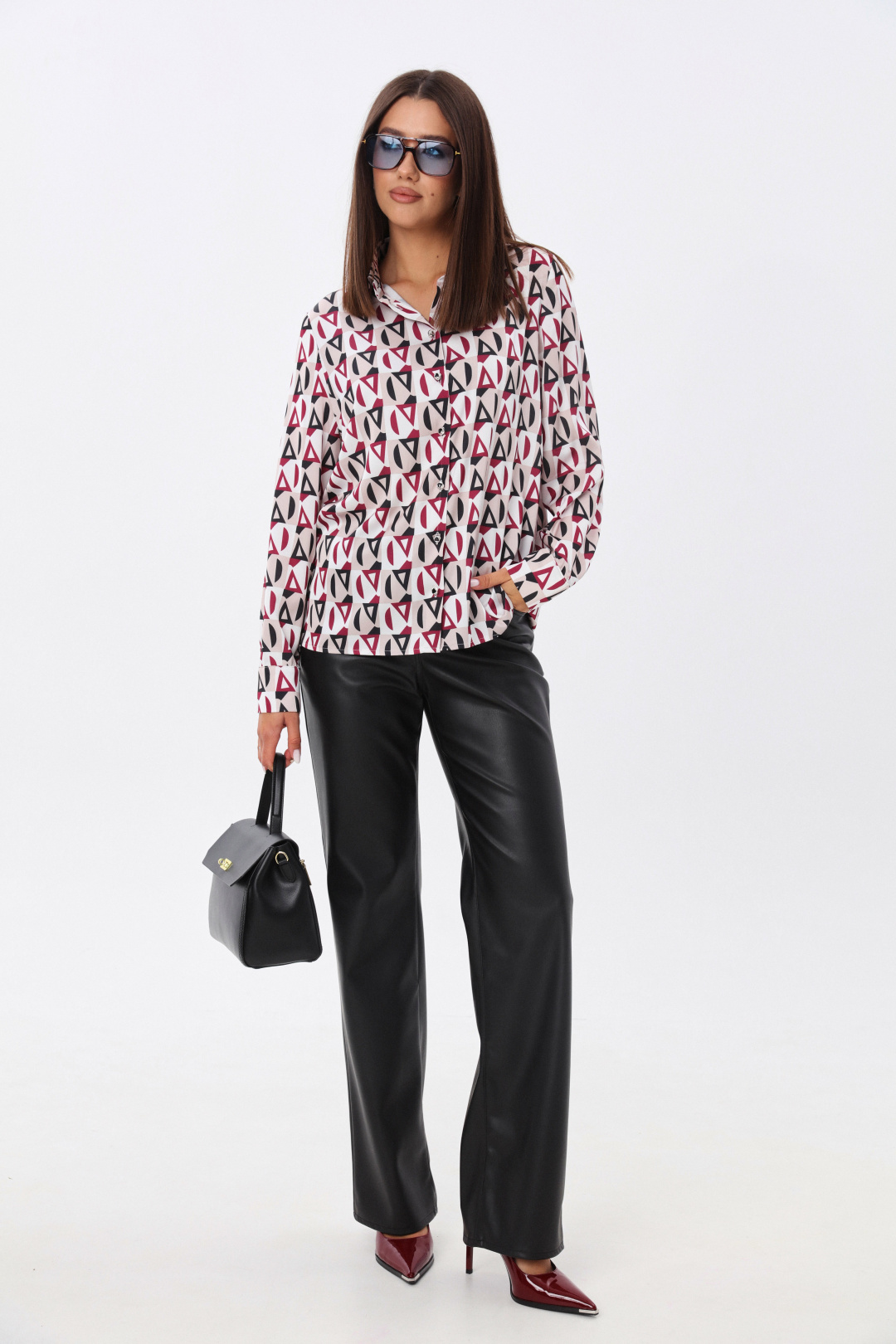 Блузка Лаборатория Моды М10 геометрия - фото 2