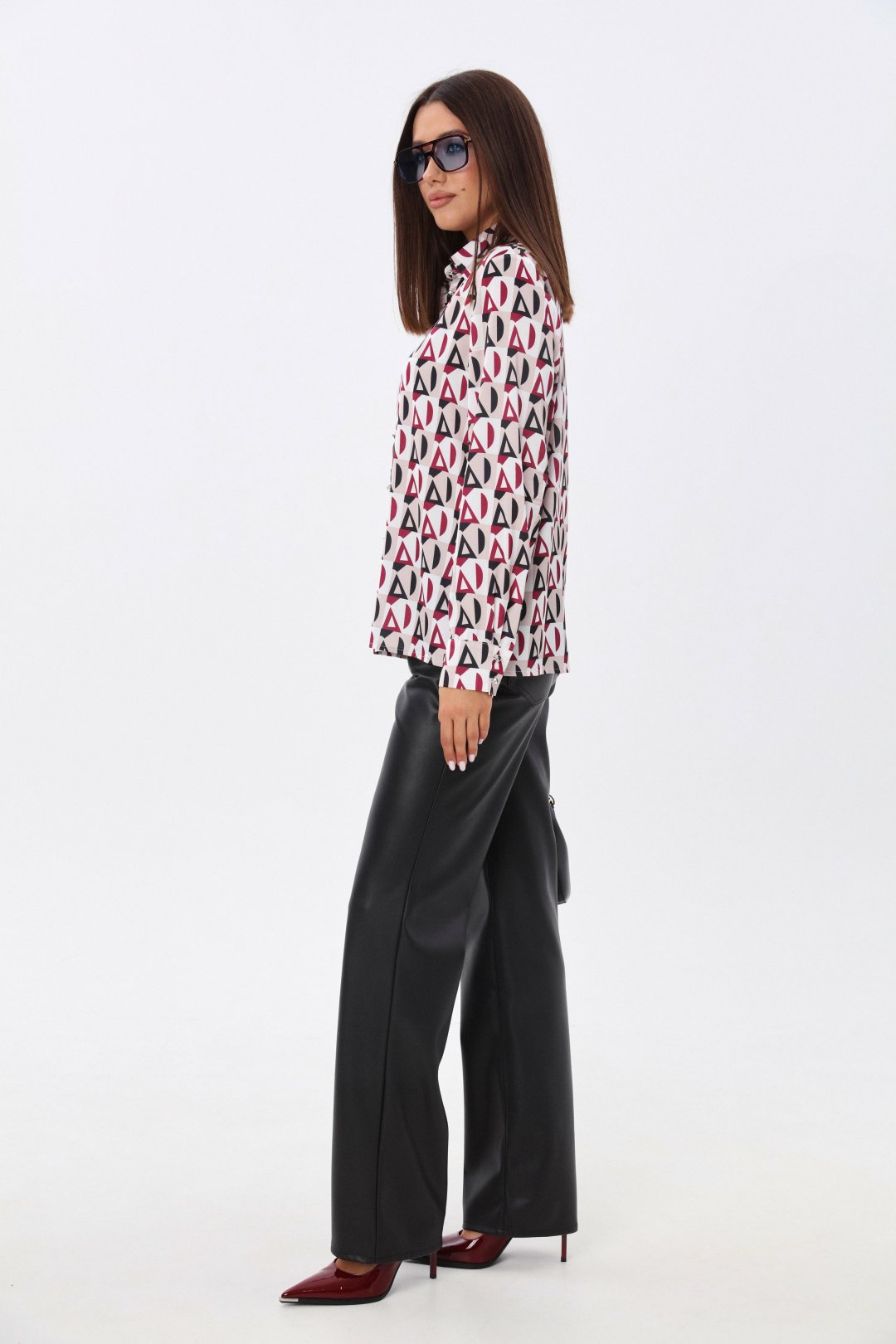 Блузка Лаборатория Моды М10 геометрия - фото 5
