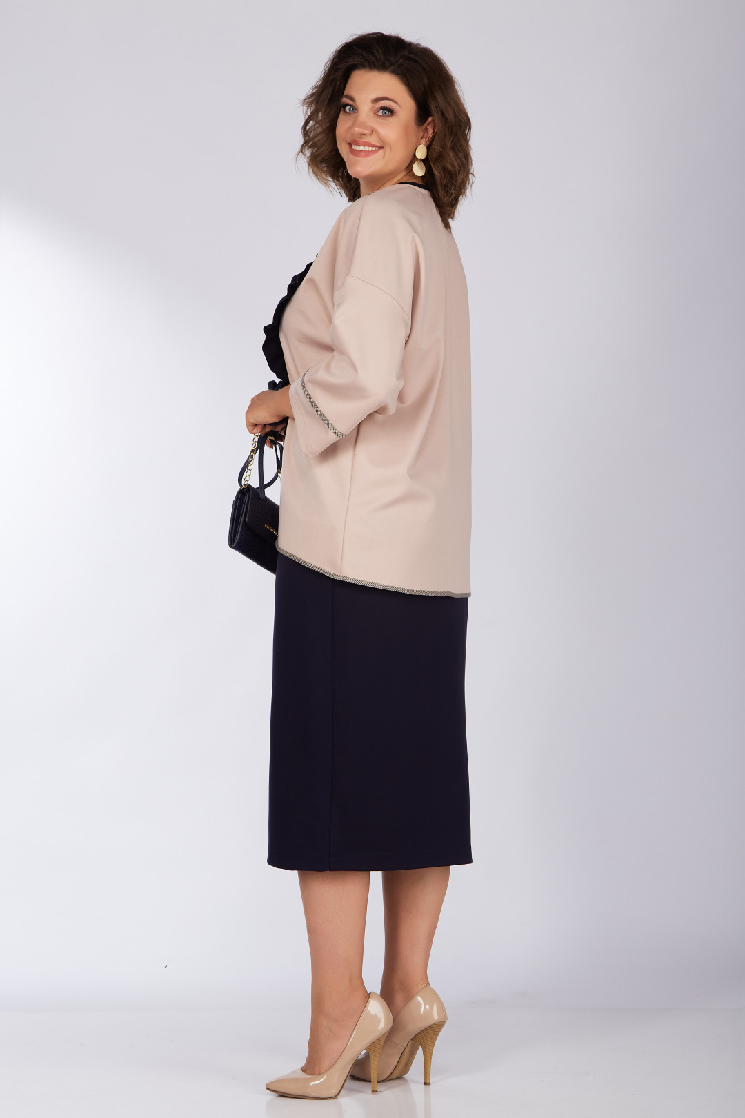 Костюм LadySecret 1631 синий +пудра - фото 2