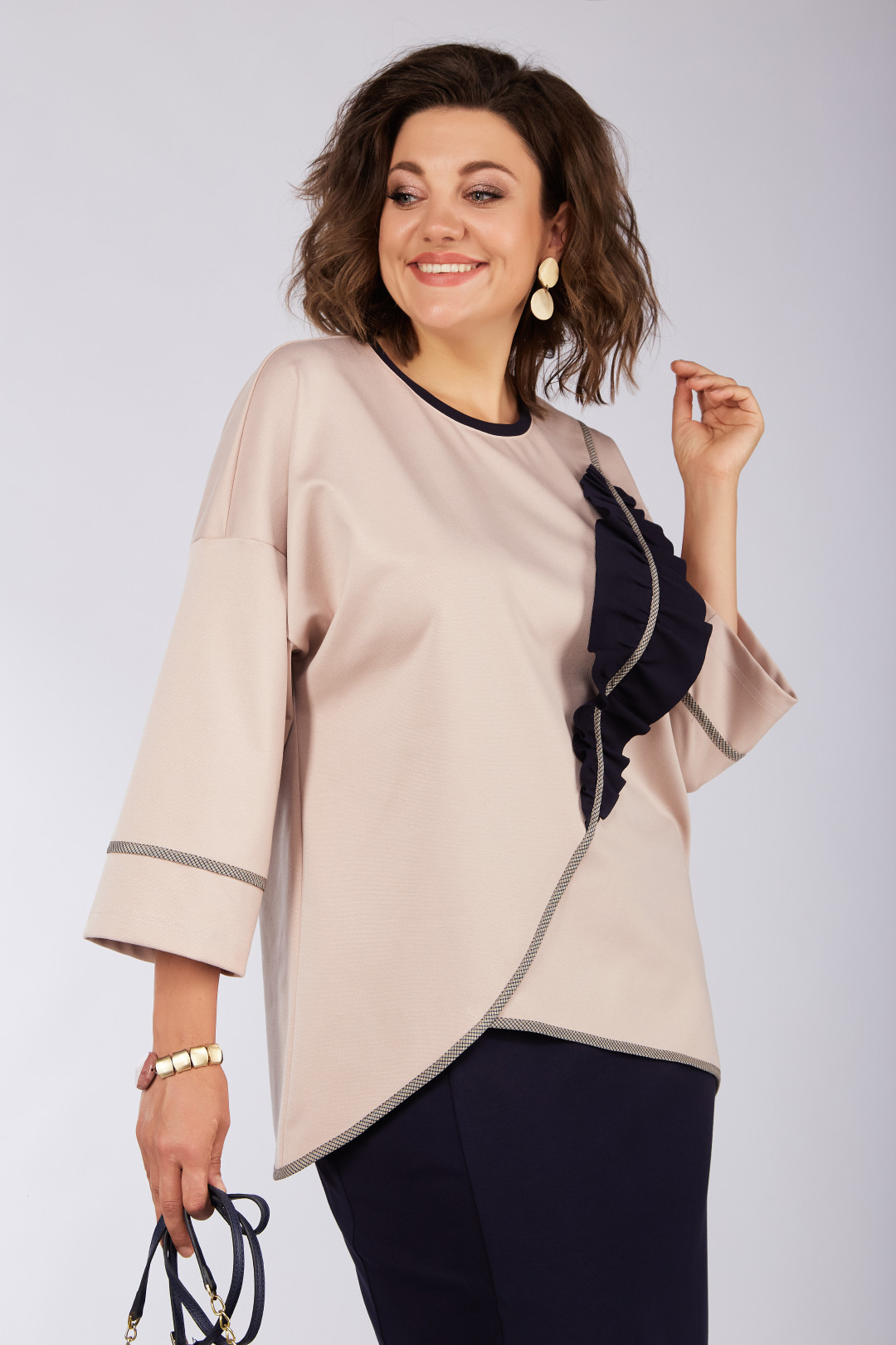 Костюм LadySecret 1631 синий +пудра - фото 3