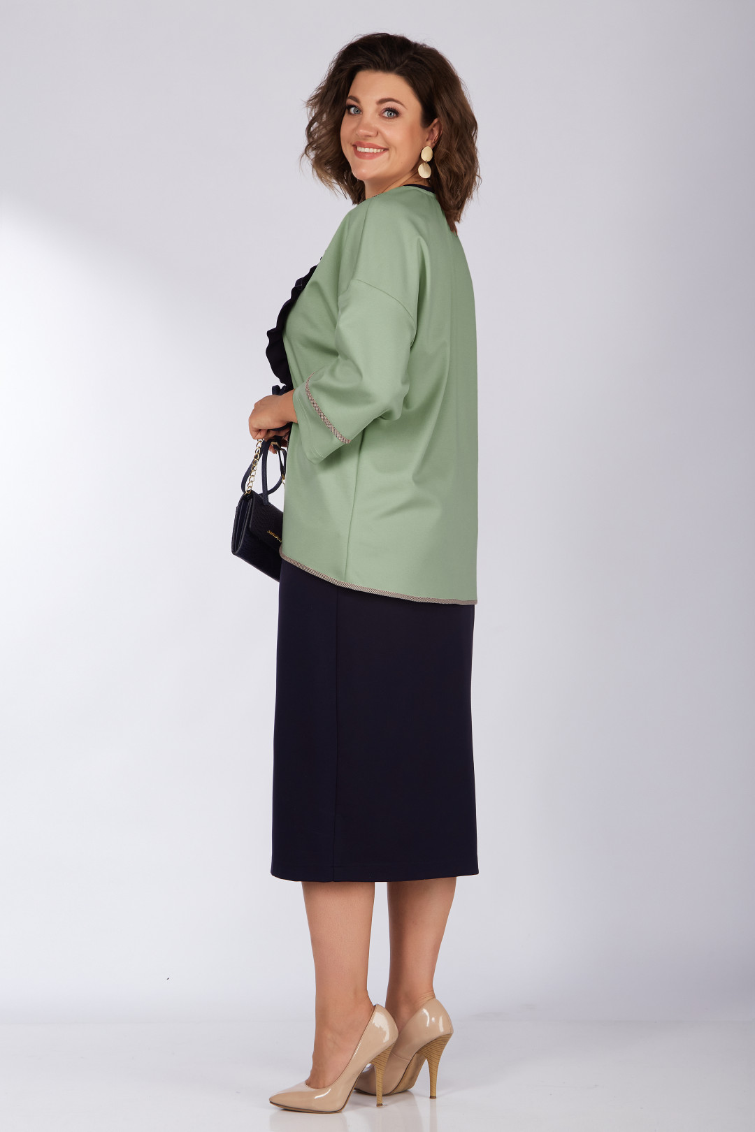 Костюм LadySecret 1631 синий+фисташка - фото 2
