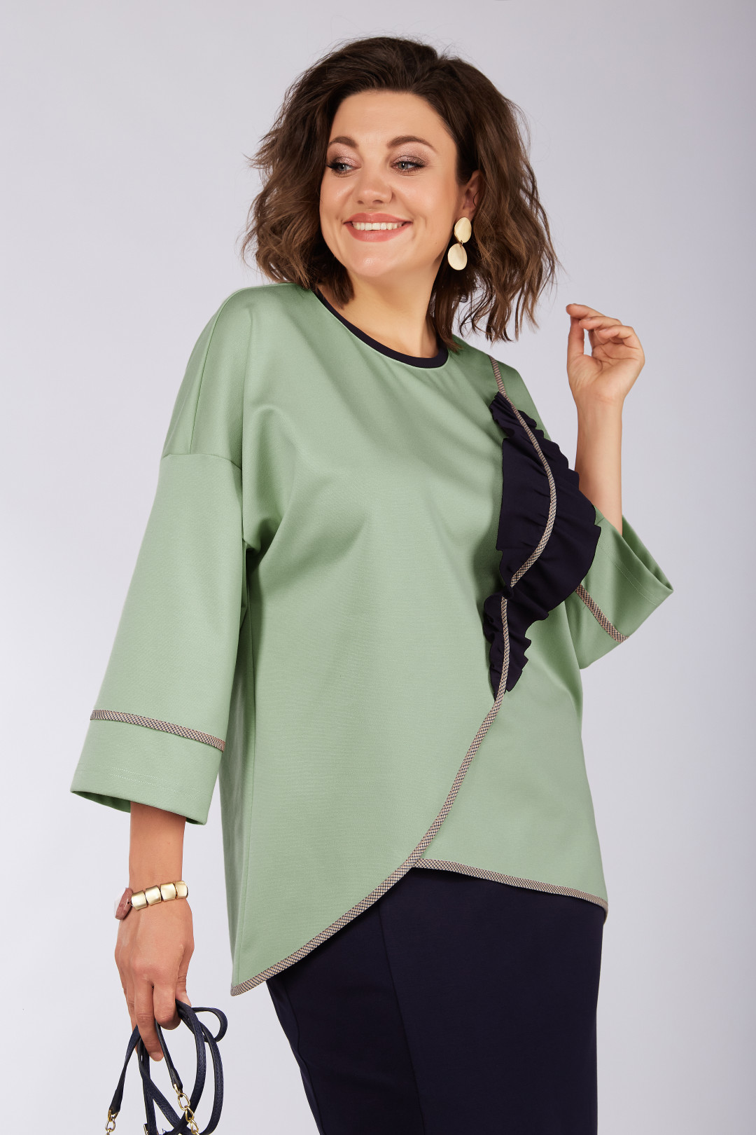 Костюм LadySecret 1631 синий+фисташка - фото 3