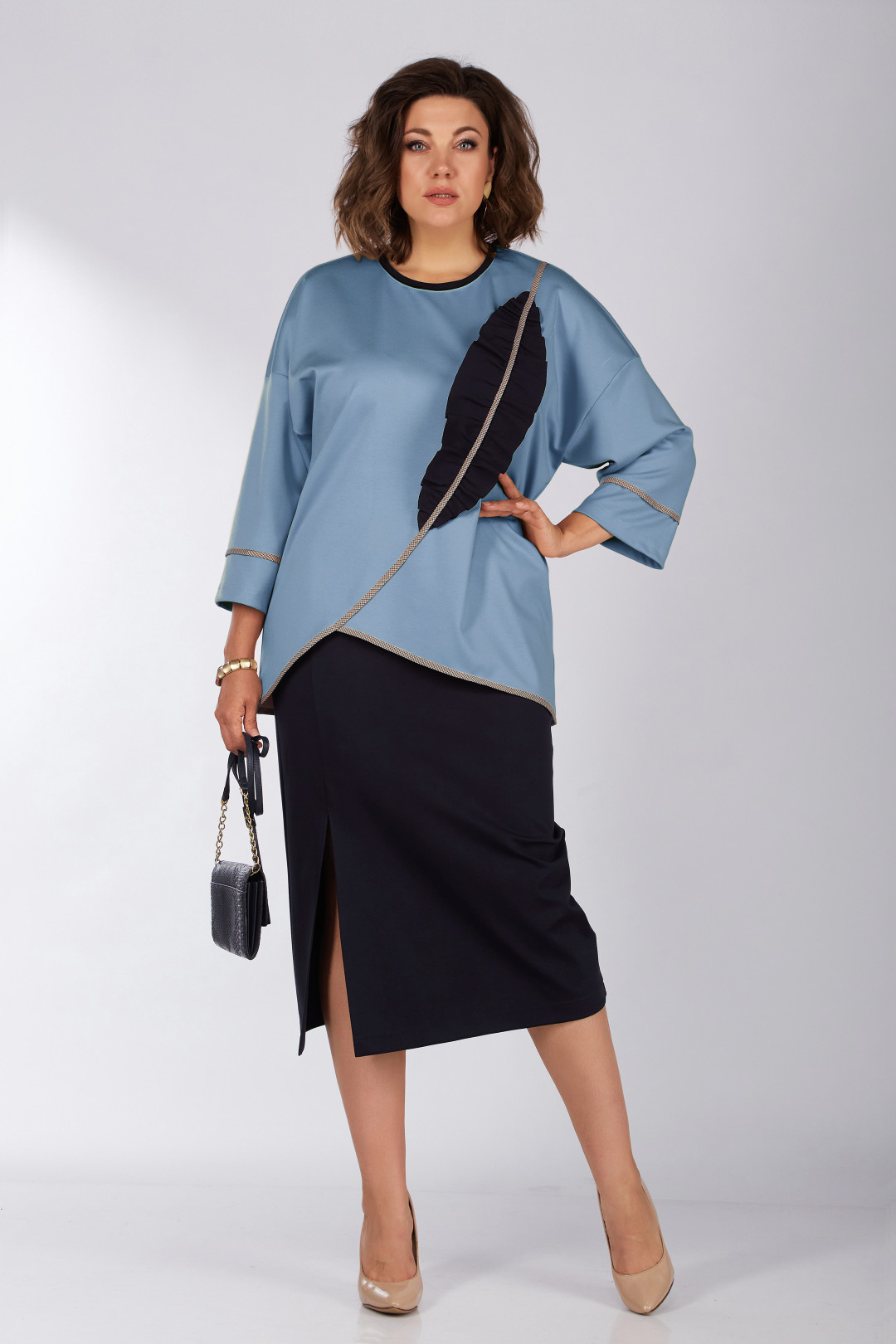 Костюм LadySecret 1631 синий+синие тона - фото 1