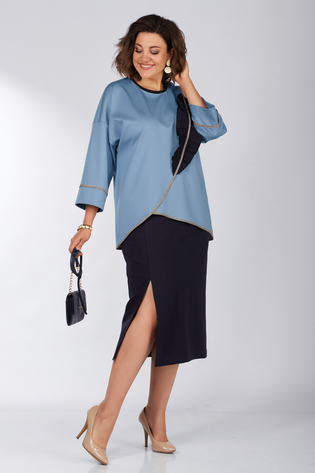 Костюм LadySecret 1631 синий+синие тона - фото 2