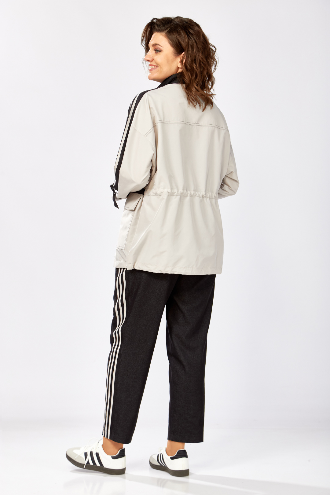 Костюм LadySecret 25230 черный + серо-бежевый - фото 2