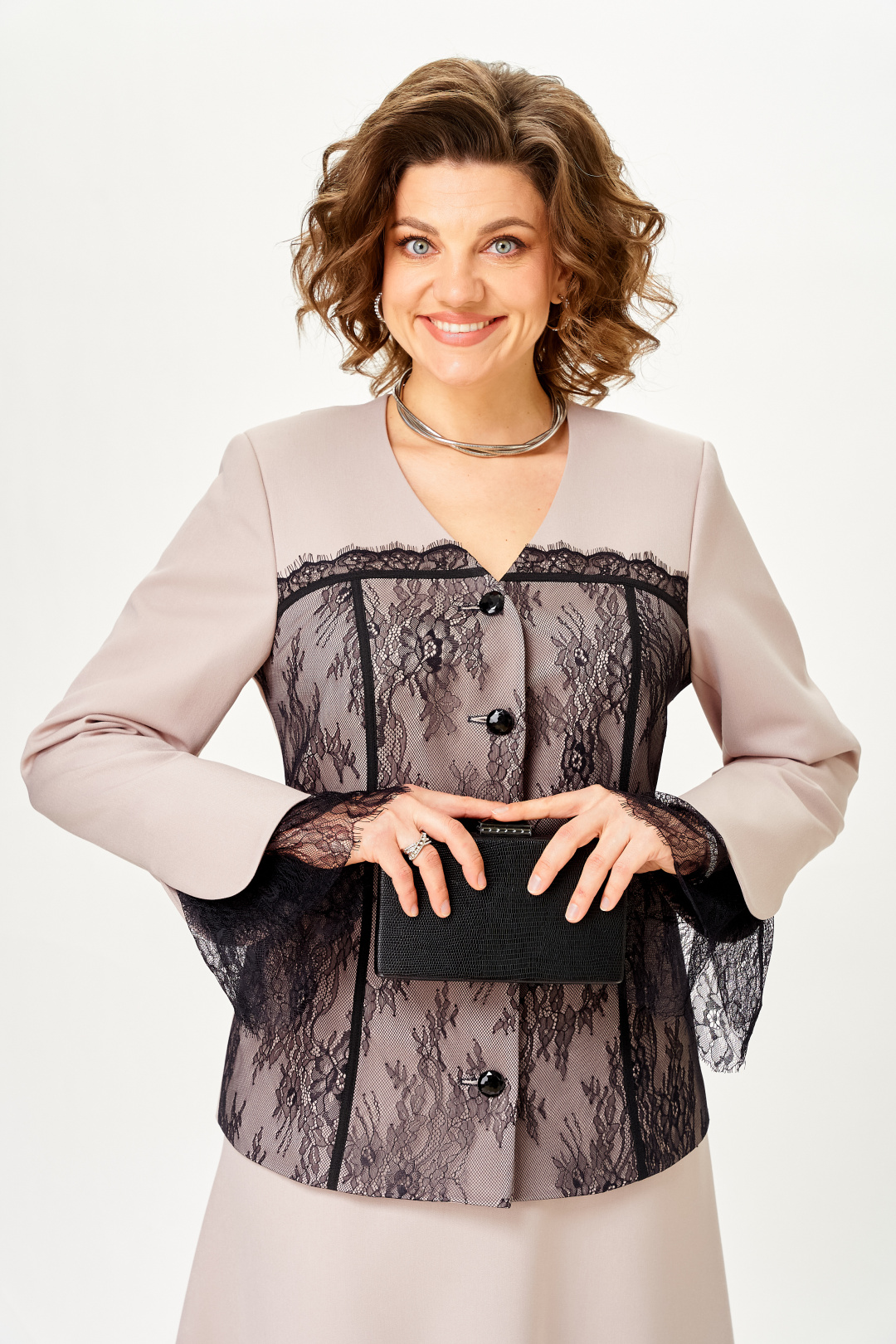 Костюм LadySecret 26114 бежевый + черный
