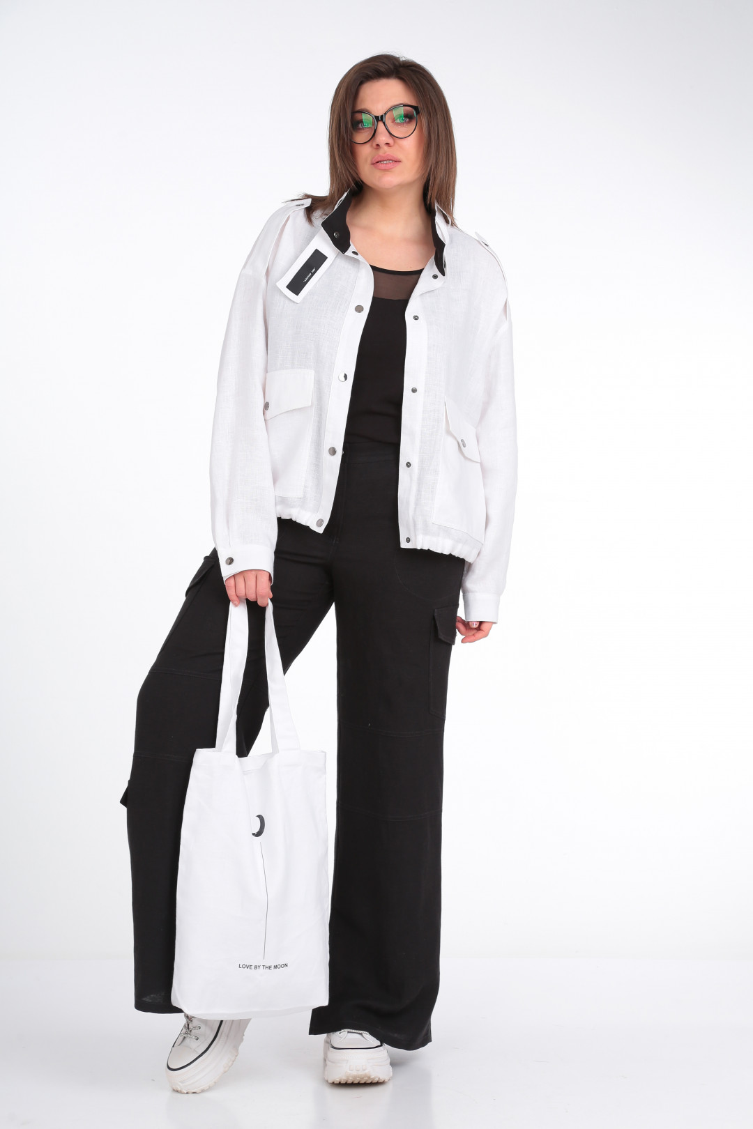 Костюм LadySecret 2885 белый+черный - фото 3