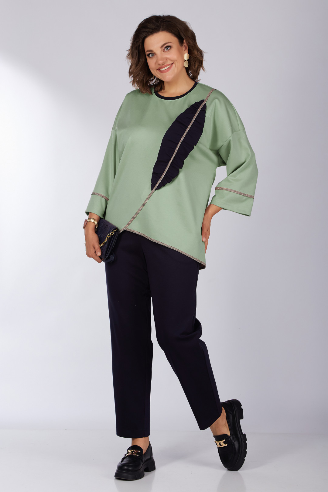 Костюм LadySecret 2914 синий+фисташка - фото 1