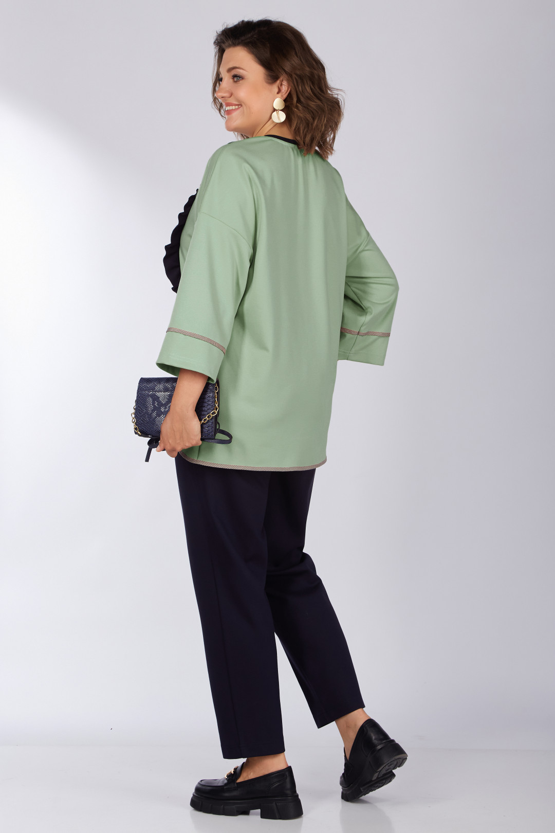 Костюм LadySecret 2914 синий+фисташка - фото 2