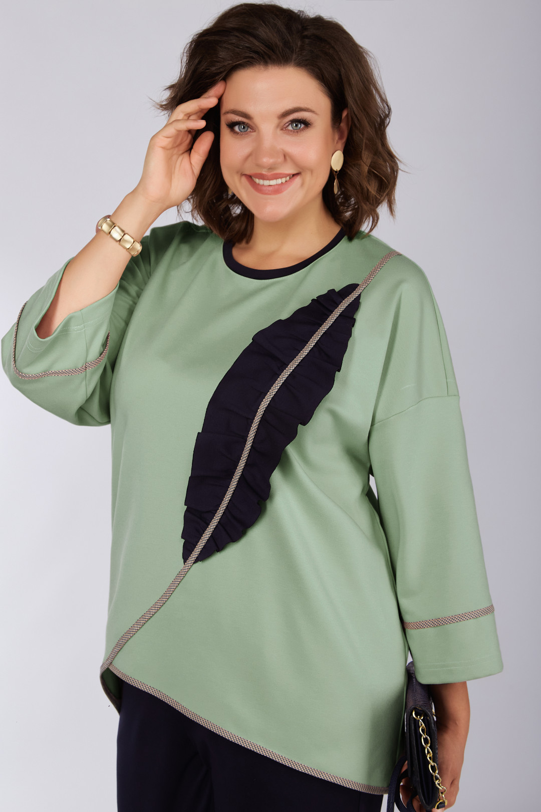 Костюм LadySecret 2914 синий+фисташка - фото 3