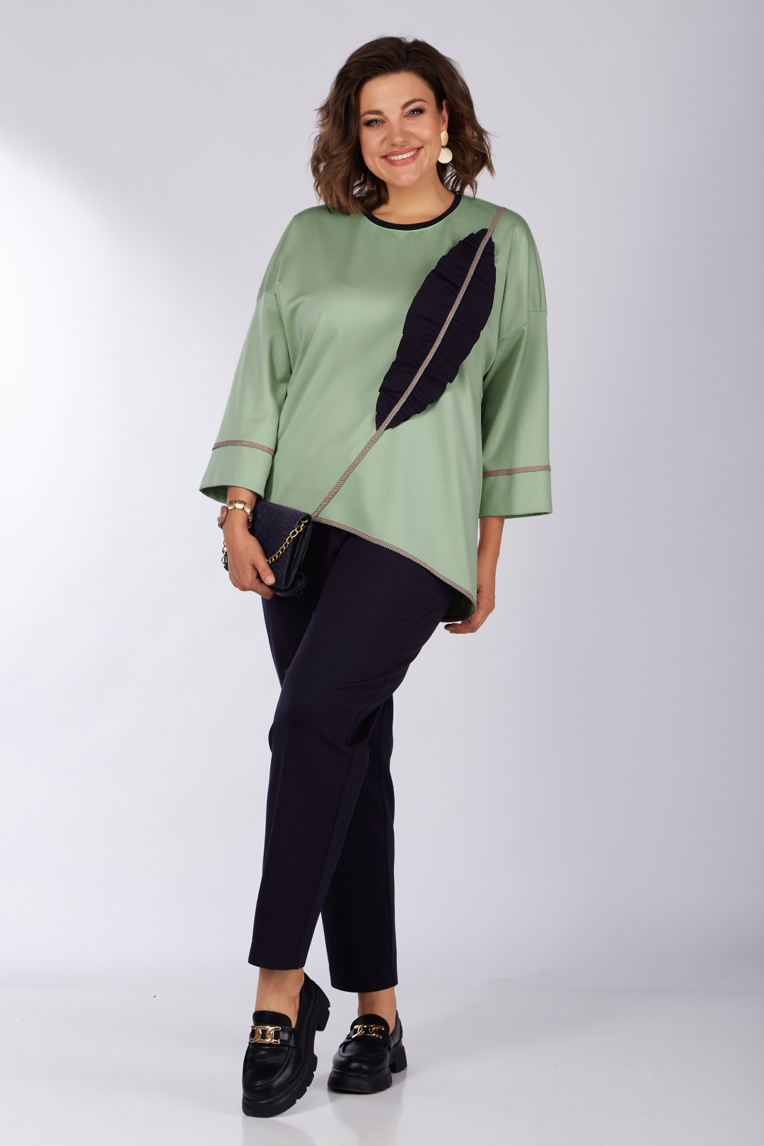 Костюм LadySecret 2914 синий+фисташка - фото 4