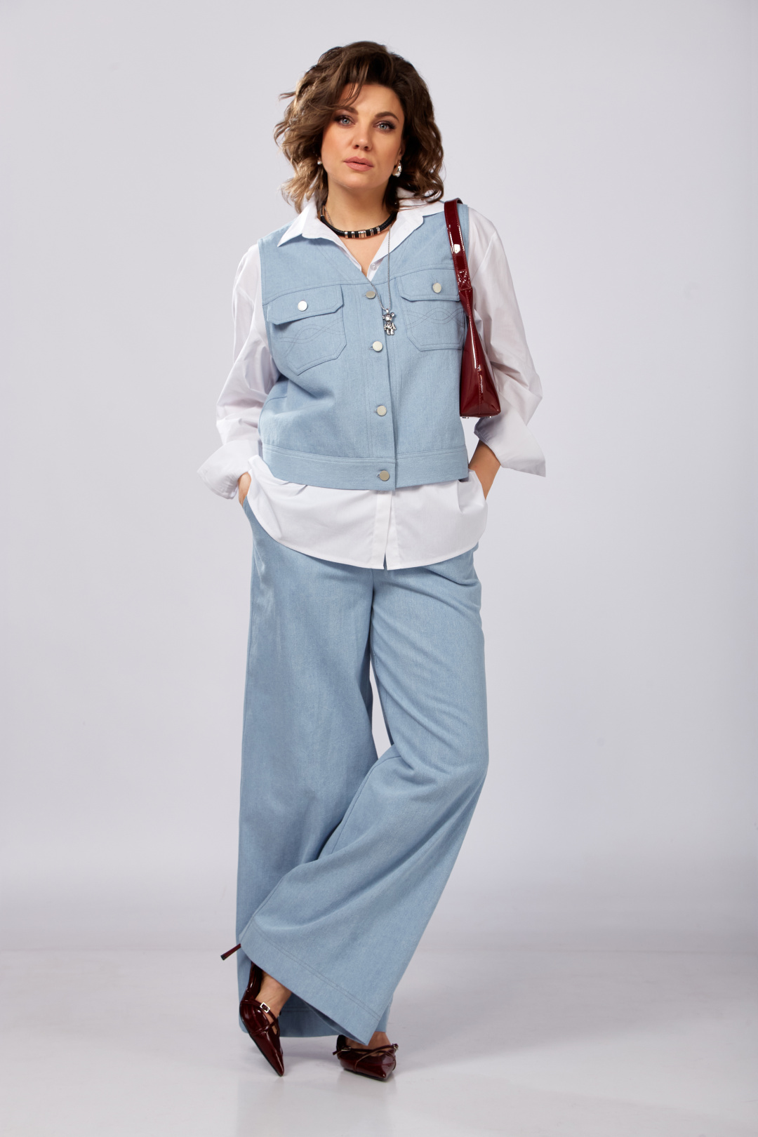 Костюм LadySecret 2993 белый + голубой