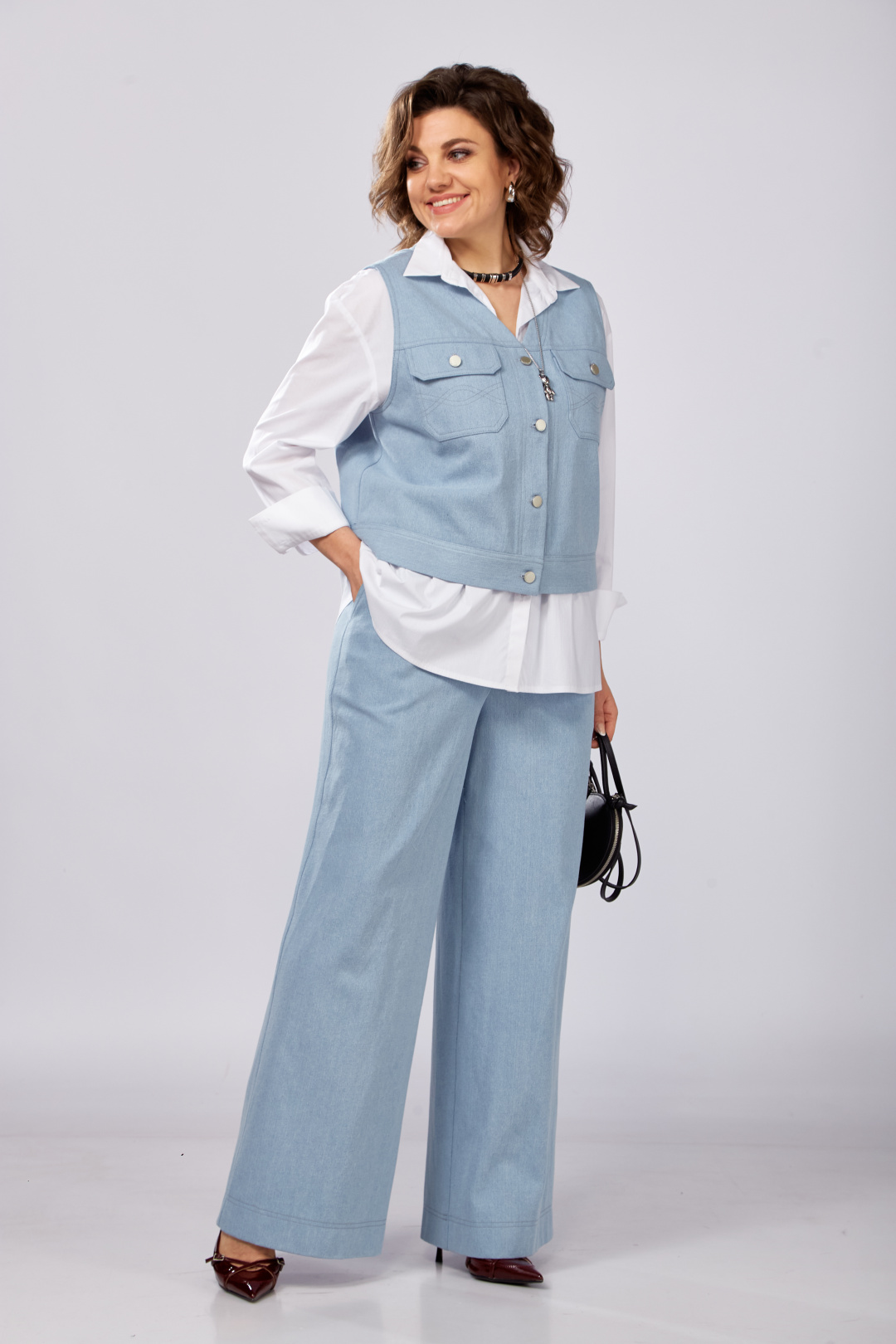 Костюм LadySecret 2993 белый + голубой