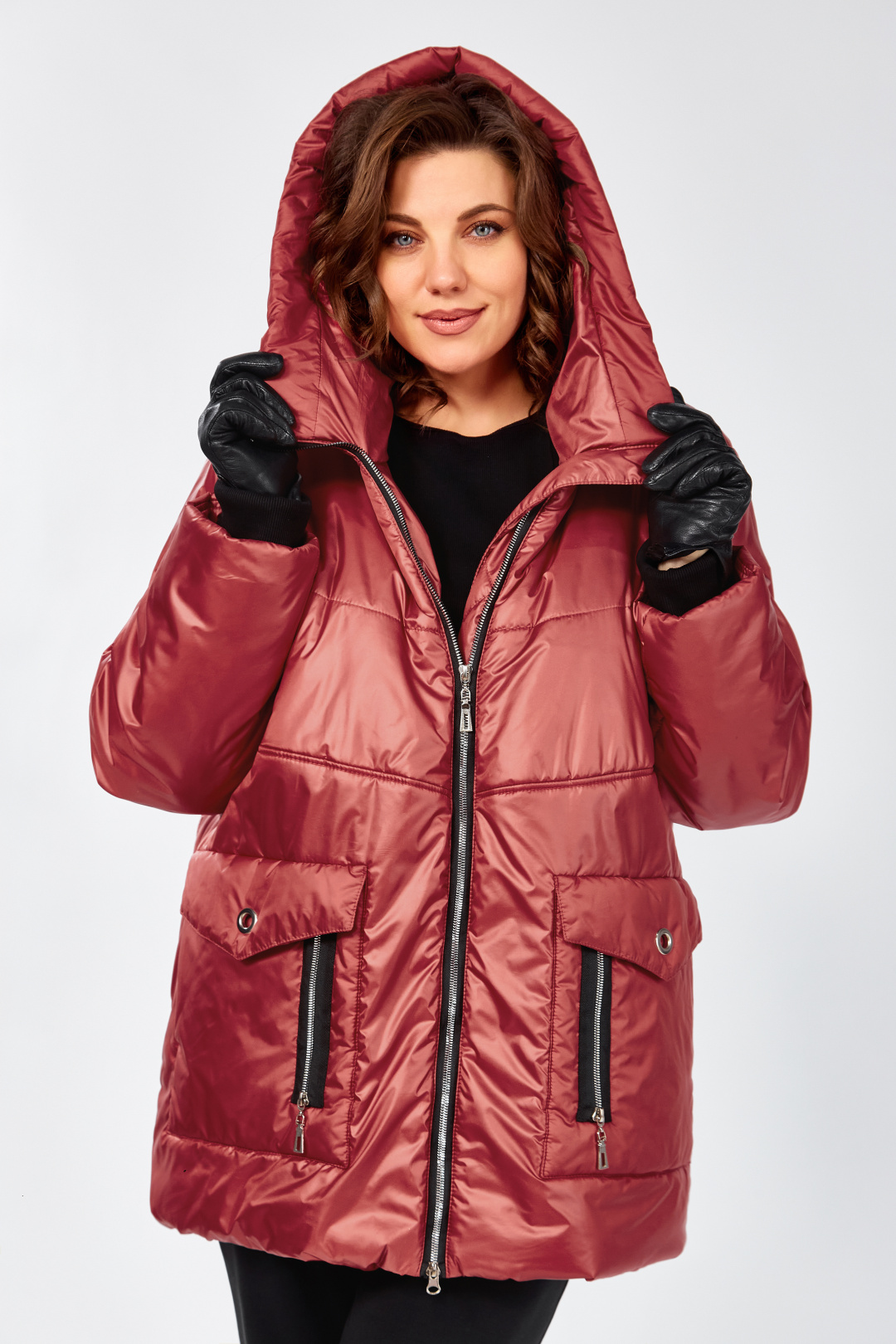 Куртка LadySecret 7298 рубиновый - фото 5