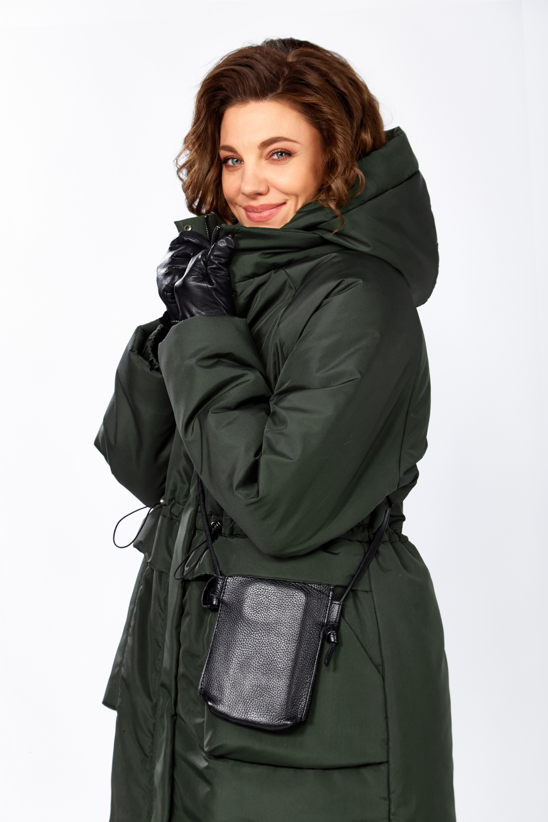 Пальто LadySecret 8295 платиново-зеленый