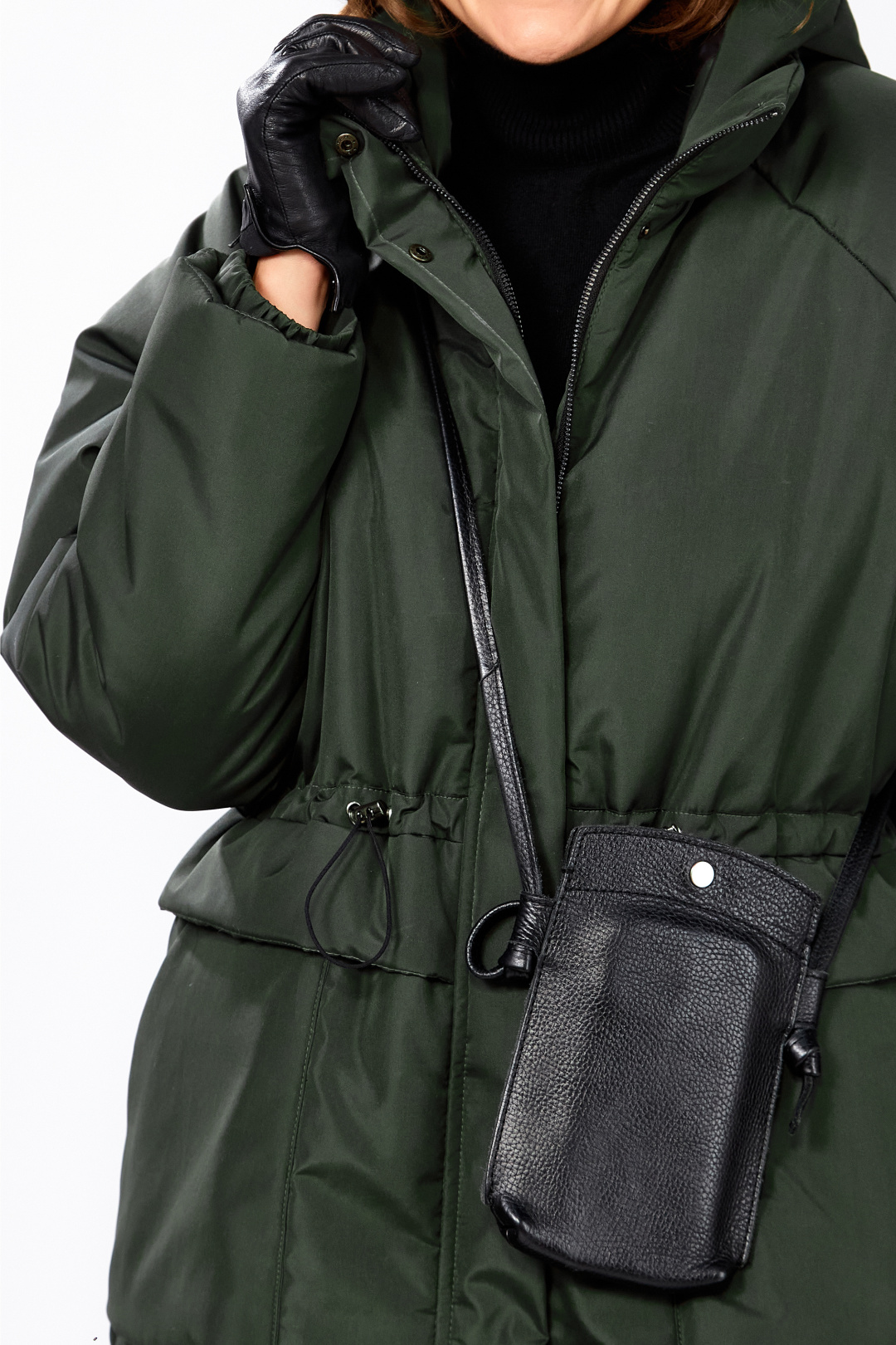 Пальто LadySecret 8295 платиново-зеленый