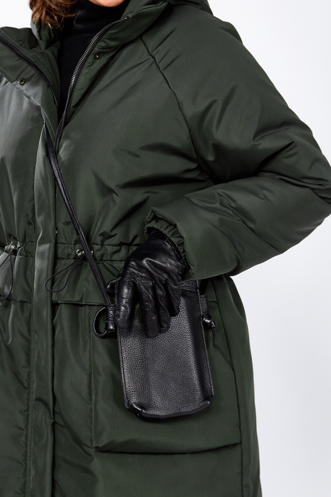 Пальто LadySecret 8295 платиново-зеленый