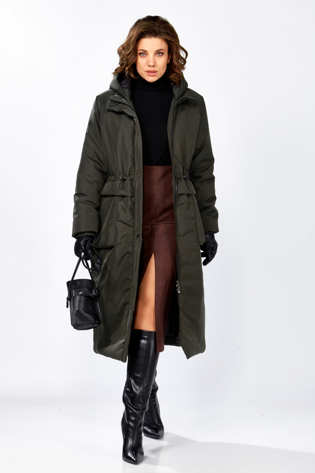 Пальто LadySecret 8295 хаки - фото 1