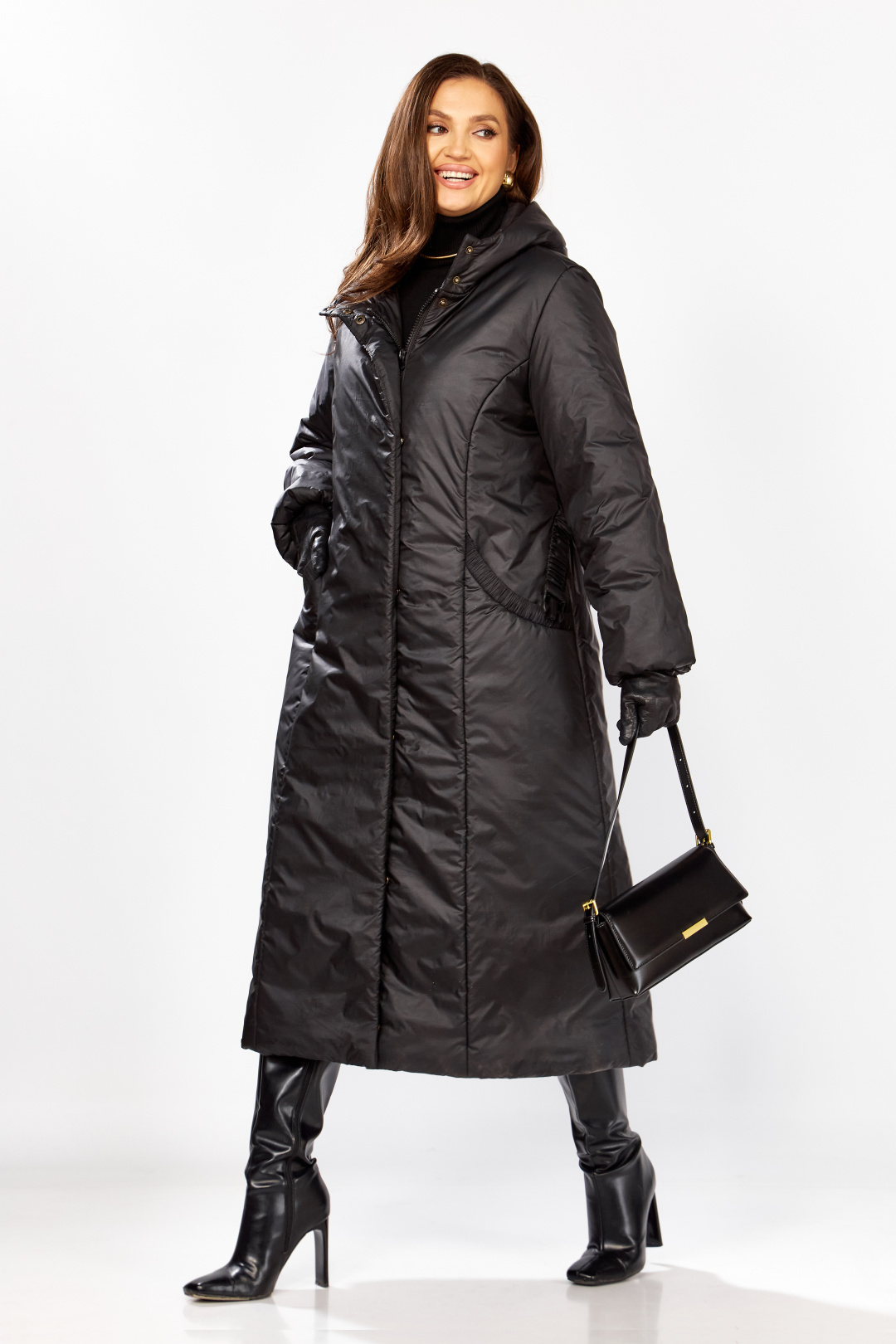 Пальто LadySecret 8297 черный - фото 3