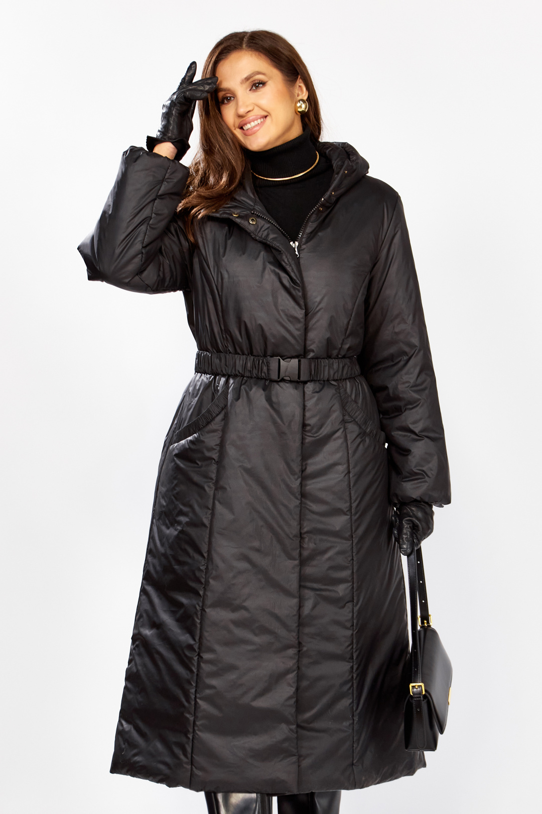 Пальто LadySecret 8297 черный - фото 5