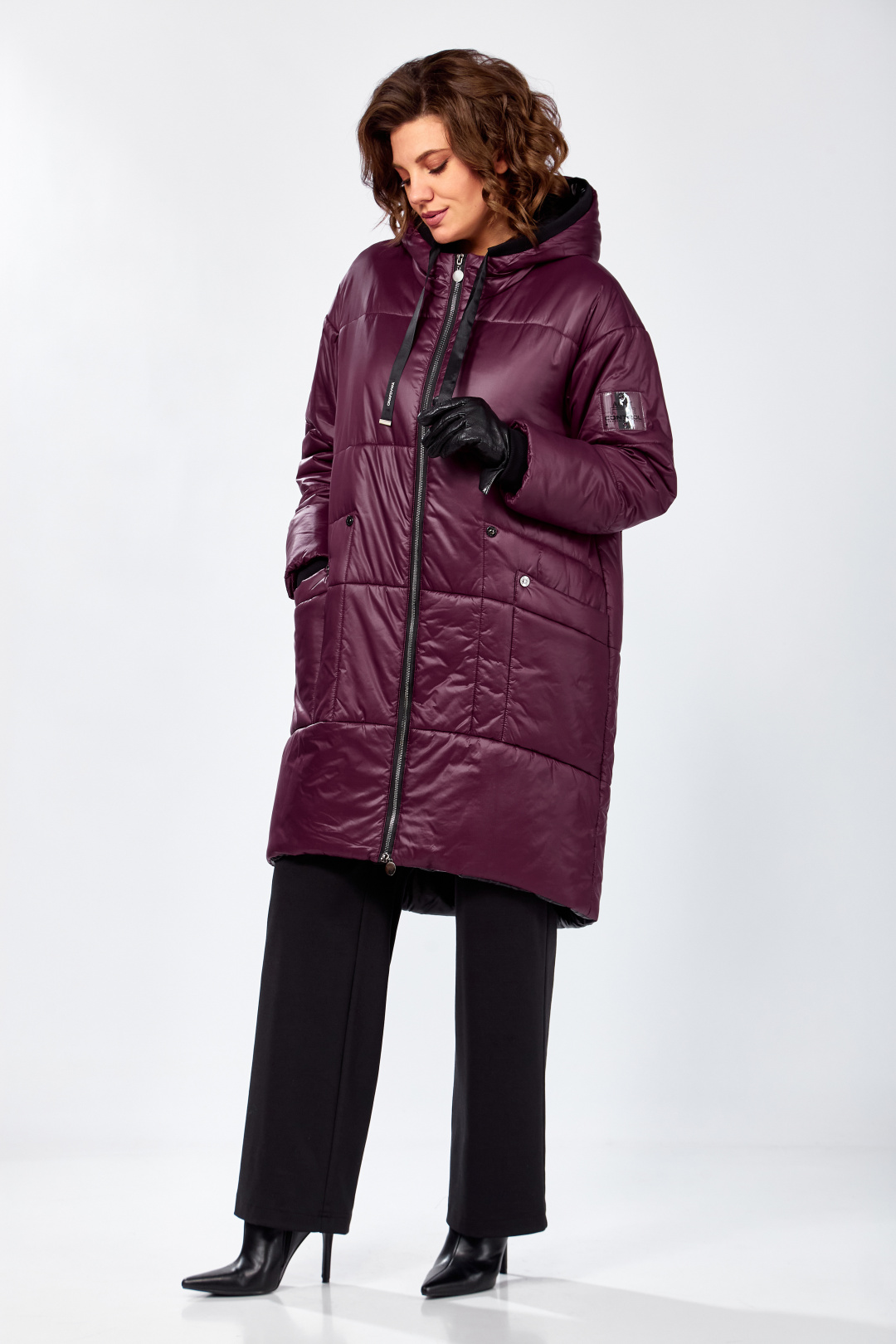 Пальто LadySecret 8302 марсала - фото 1