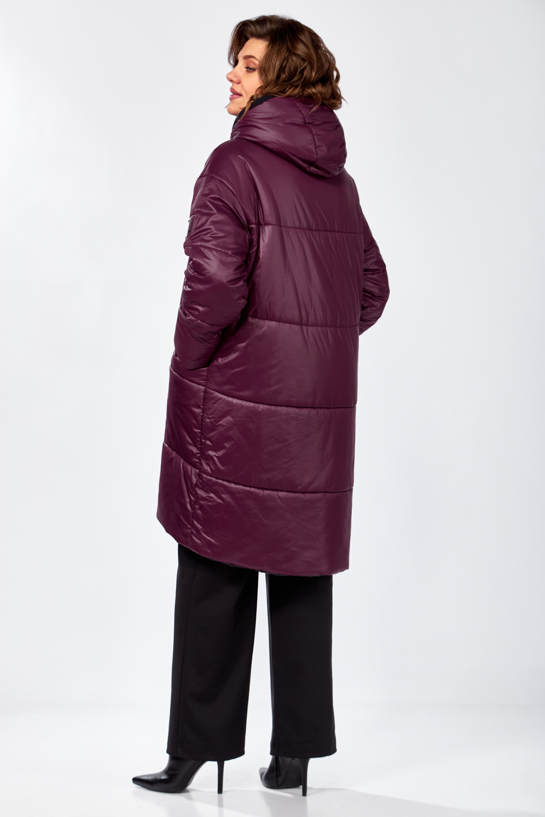 Пальто LadySecret 8302 марсала - фото 2