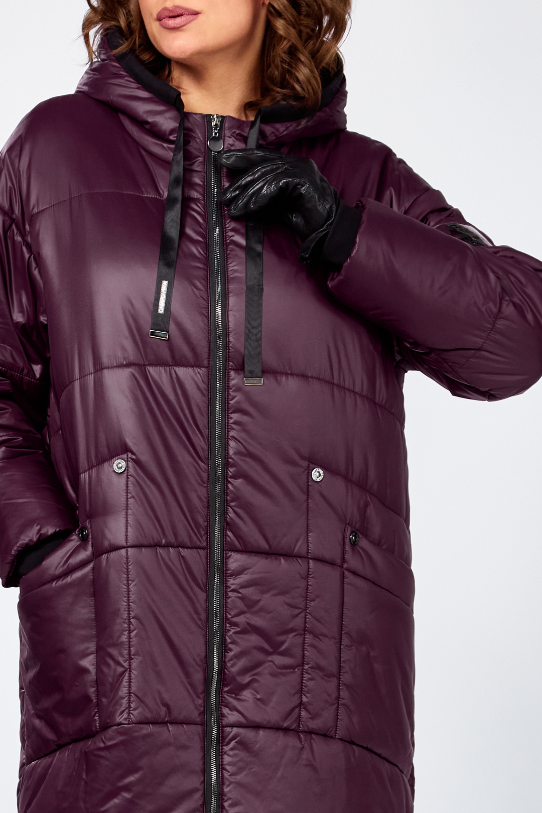 Пальто LadySecret 8302 марсала - фото 3