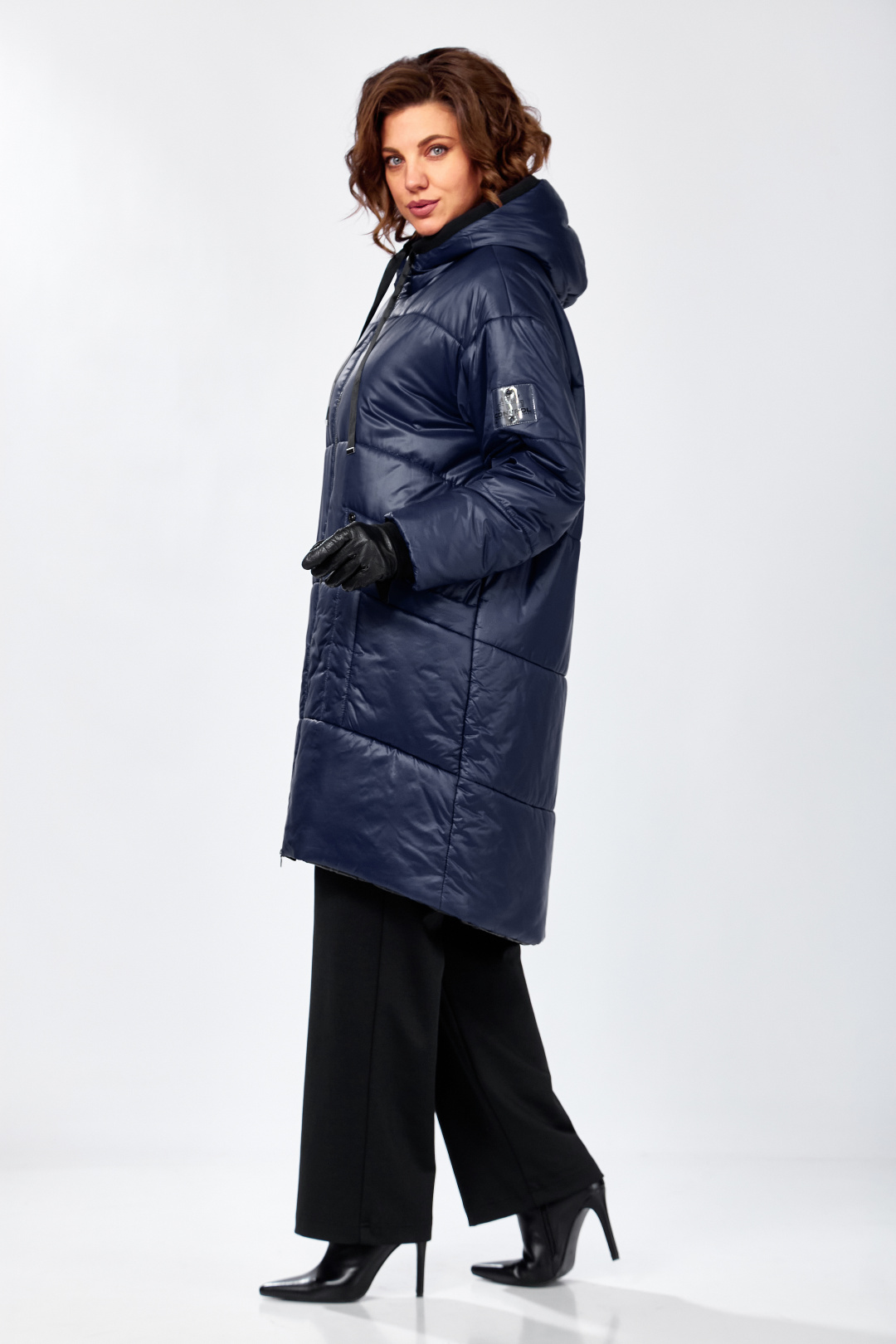 Пальто LadySecret 8302 синий - фото 5