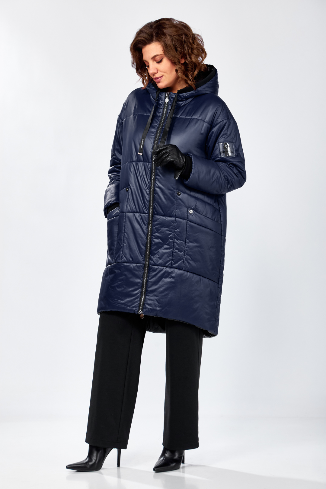 Пальто LadySecret 8302 синий - фото 6