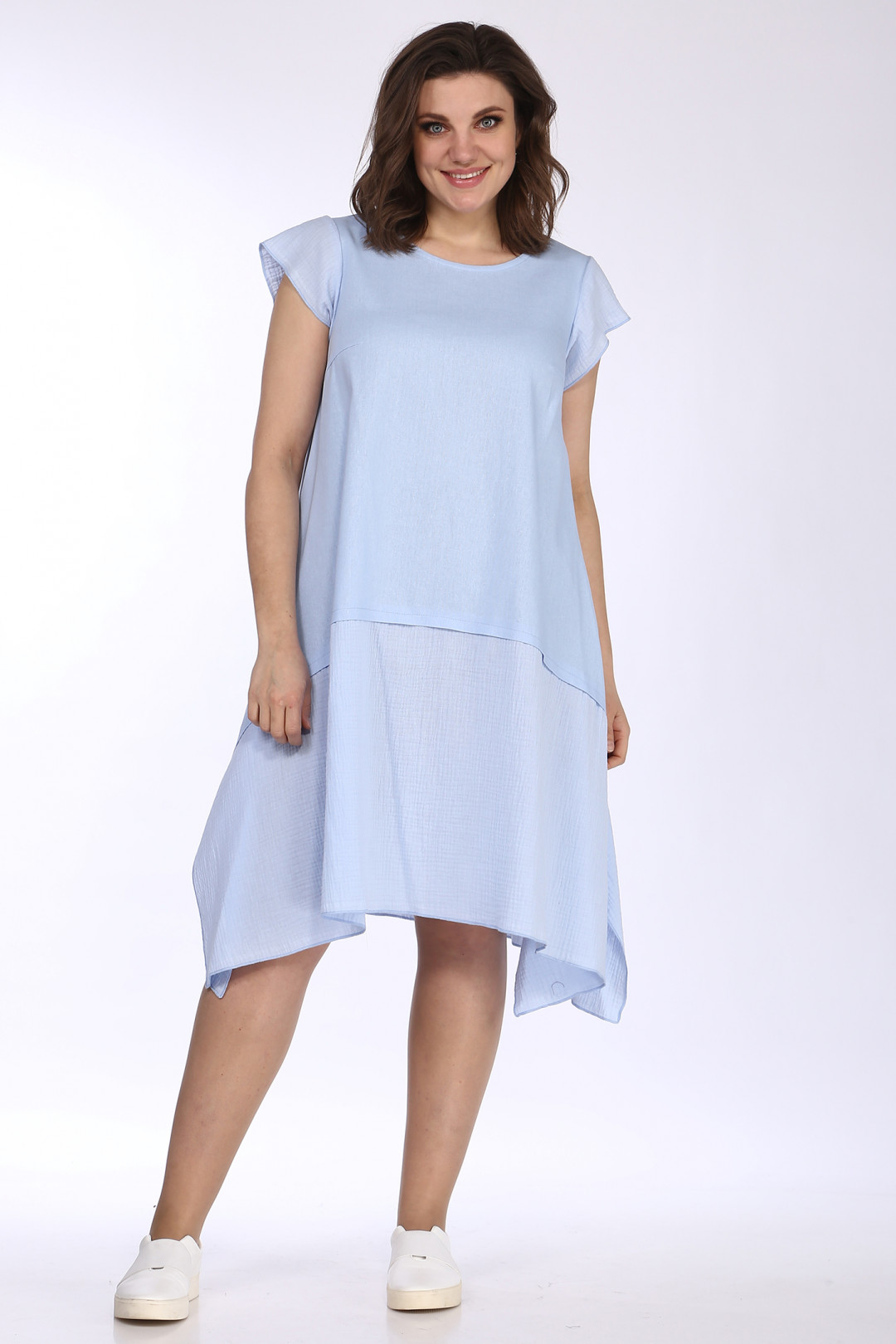 Платье LadyStyleClassic 2574 Голубые тона - фото 3