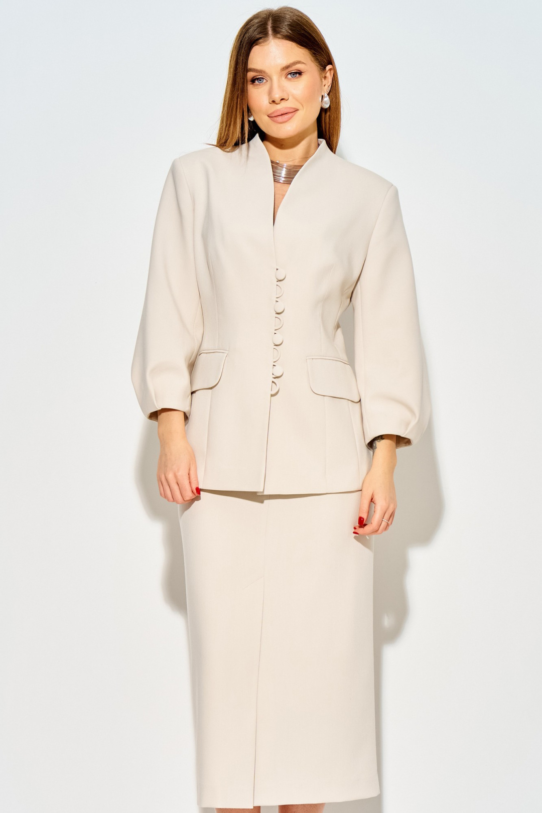 Костюм LAIKONY L-124 бежевый