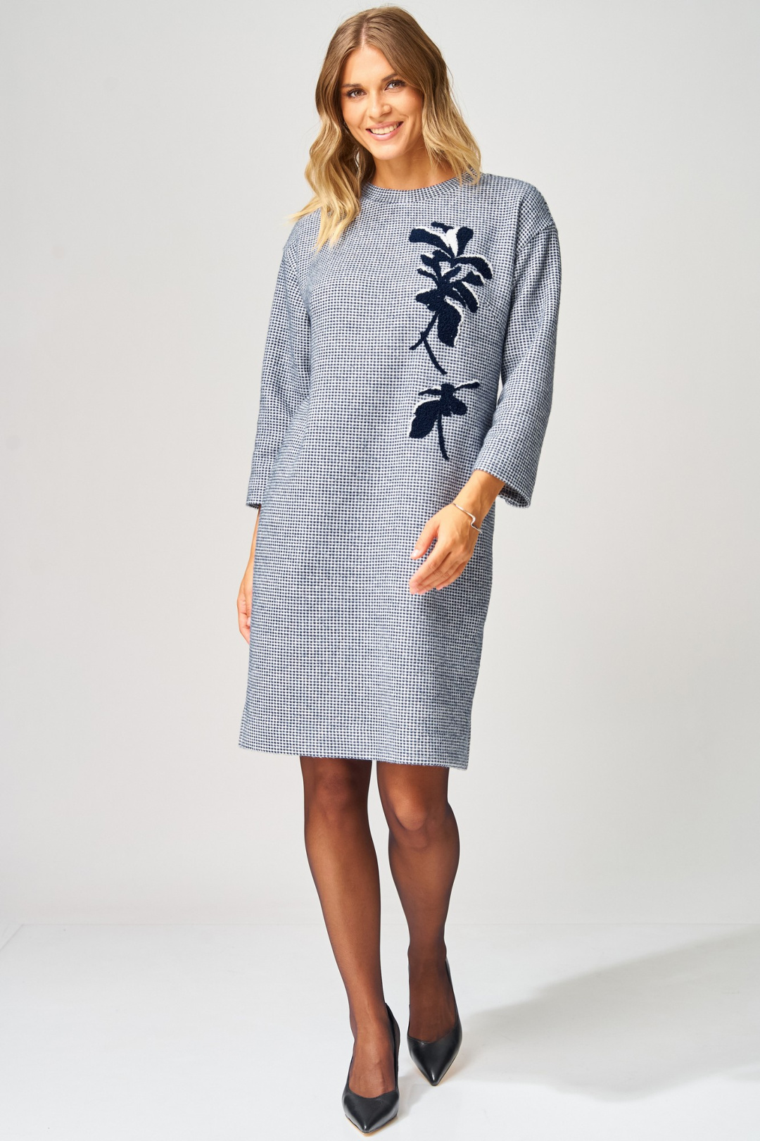 Платье LAIKONY L-183 сине-белый - фото 2