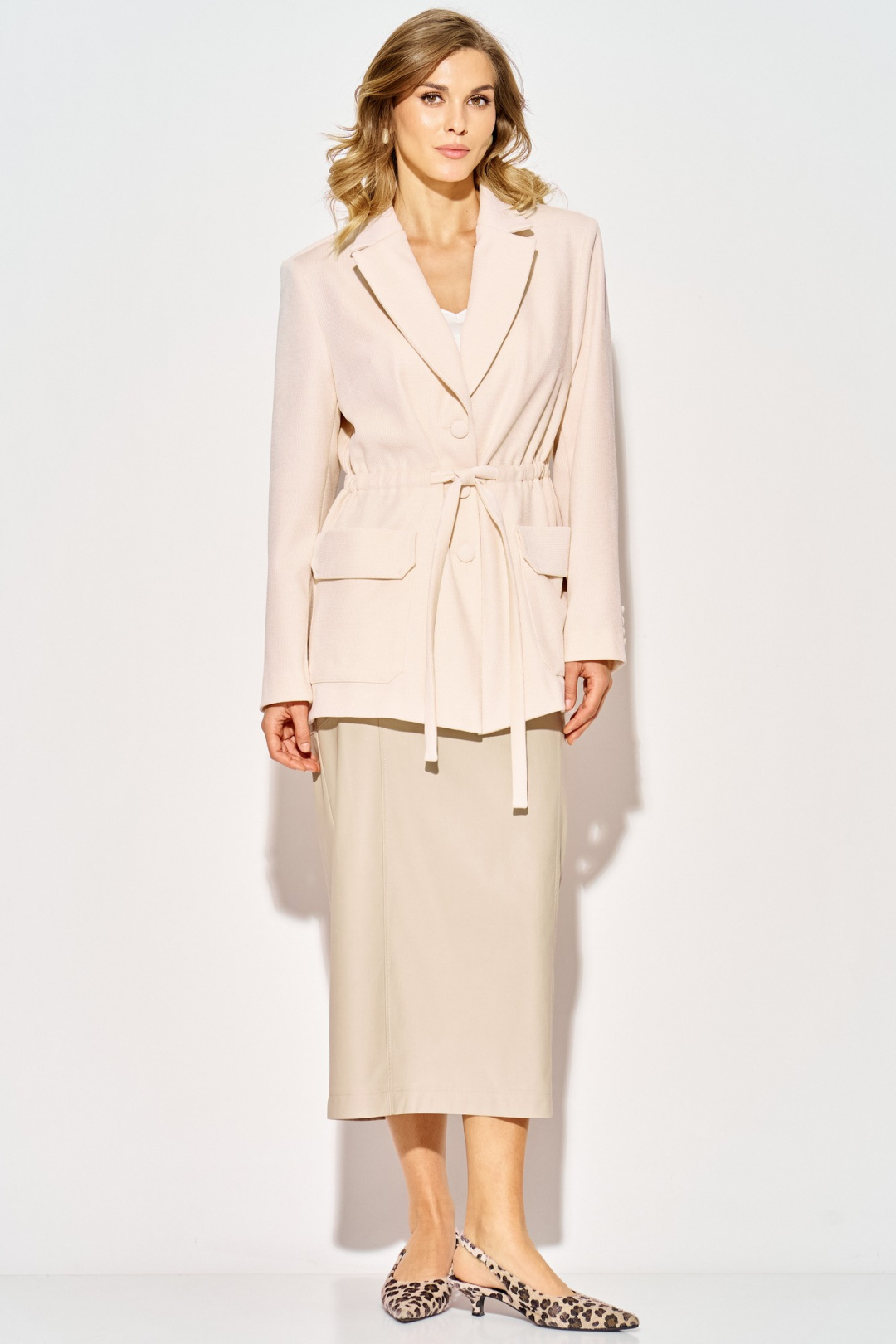 Жакет LAIKONY L-224 пудра