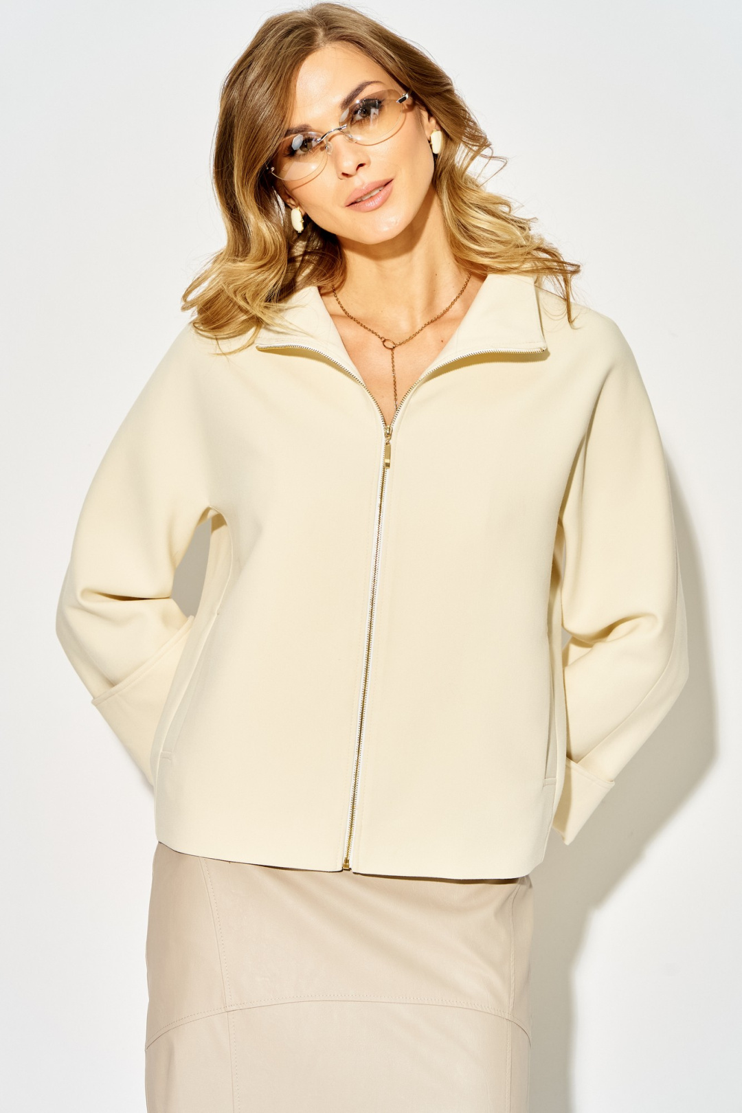 Жакет LAIKONY L-514 сливочный