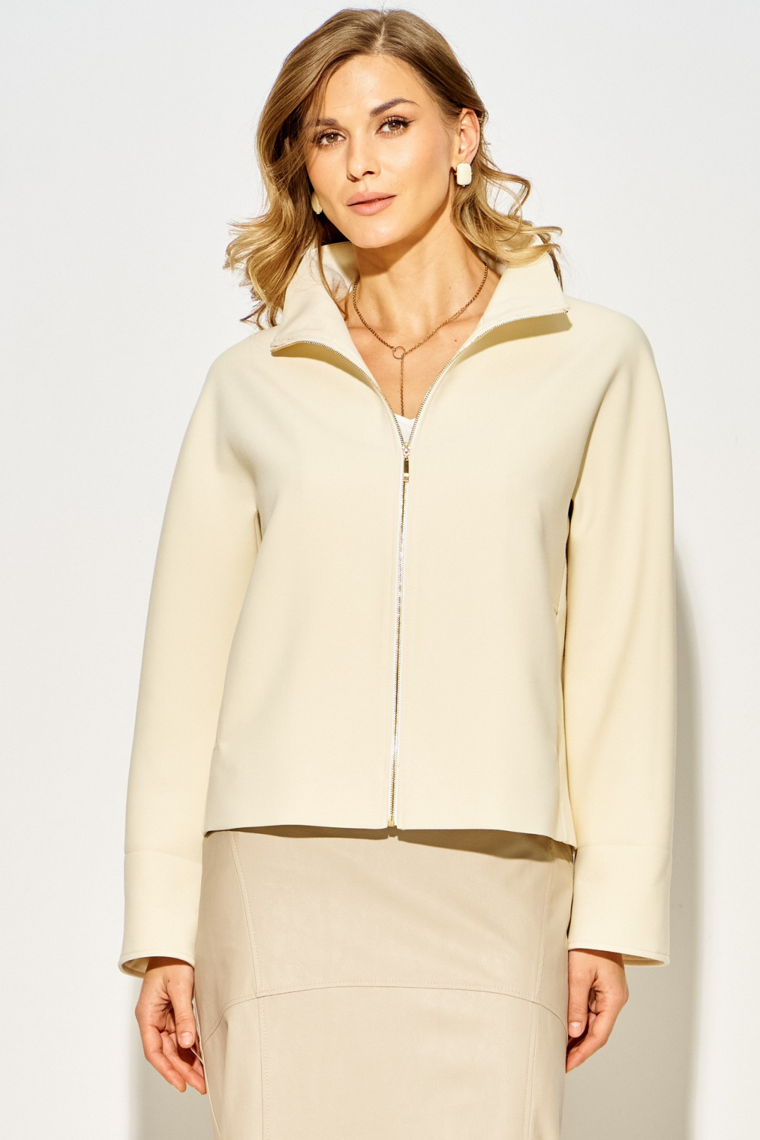 Жакет LAIKONY L-514 сливочный